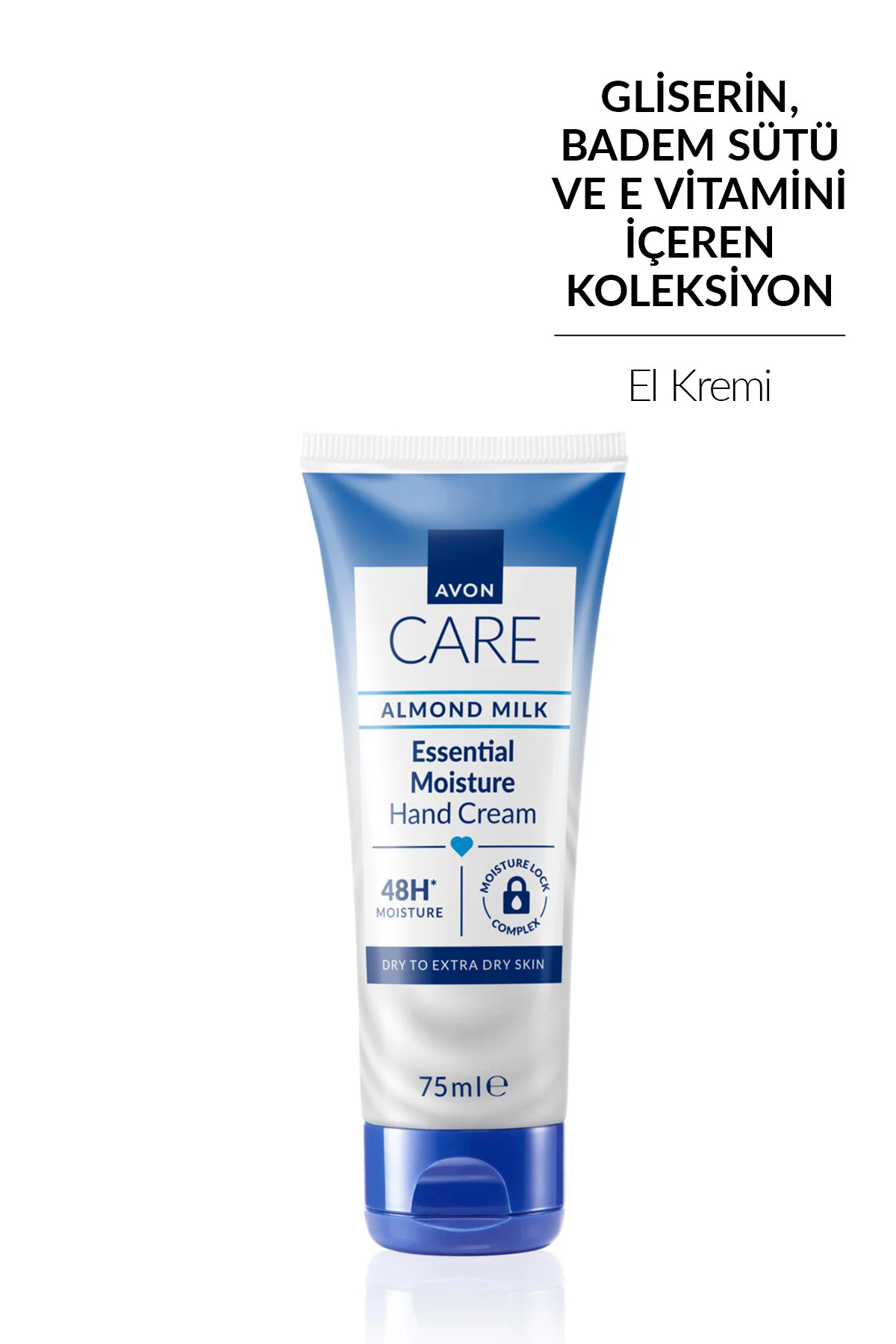 کرم دست کرمی مرطوب کننده ی گلیسرین و شیر بادام موثر 75 میل Avon