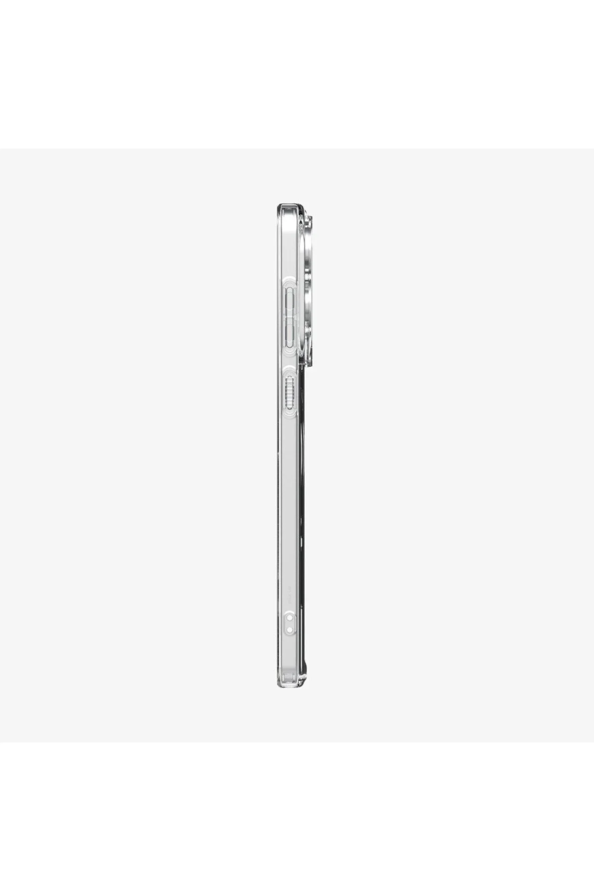 کاور و قاب GALAXY S25 EDGE CASE ULTRA HYBRID CLEAR سفید با MAGFIT Spigen