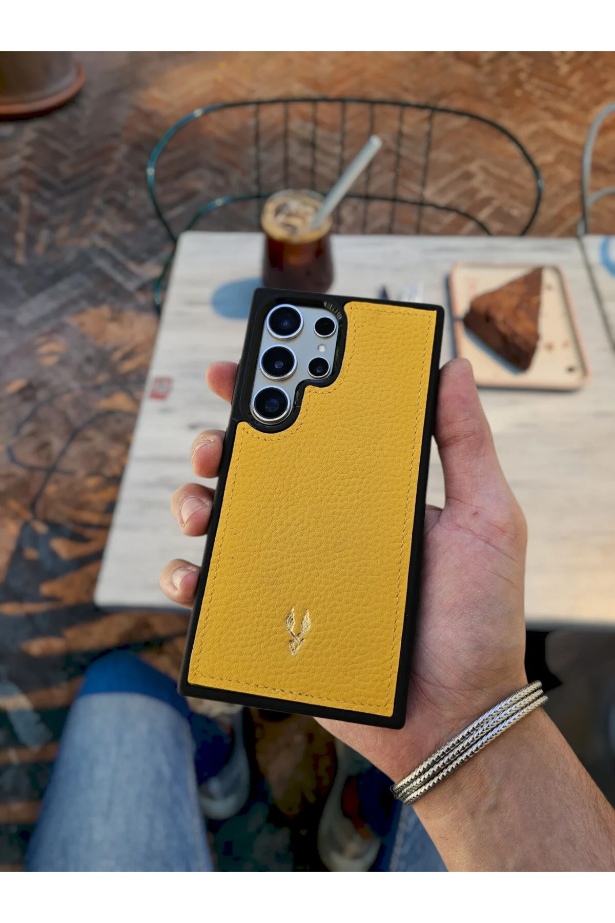 کاور و قاب گوشی چرم اصل VISSO S25 سفارشی VİSSO