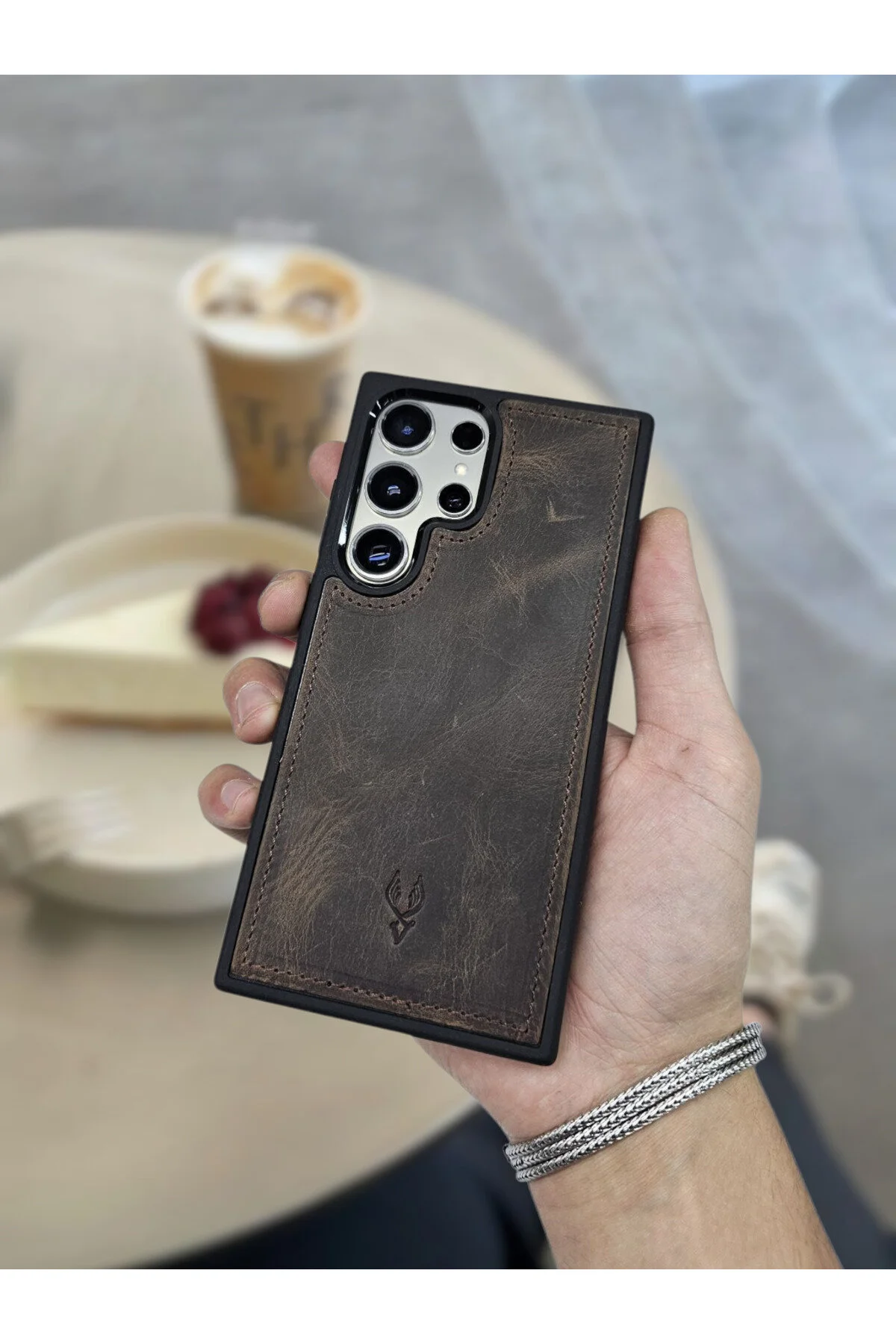 کاور و قاب گوشی چرم اصل VISSO S23 VİSSO