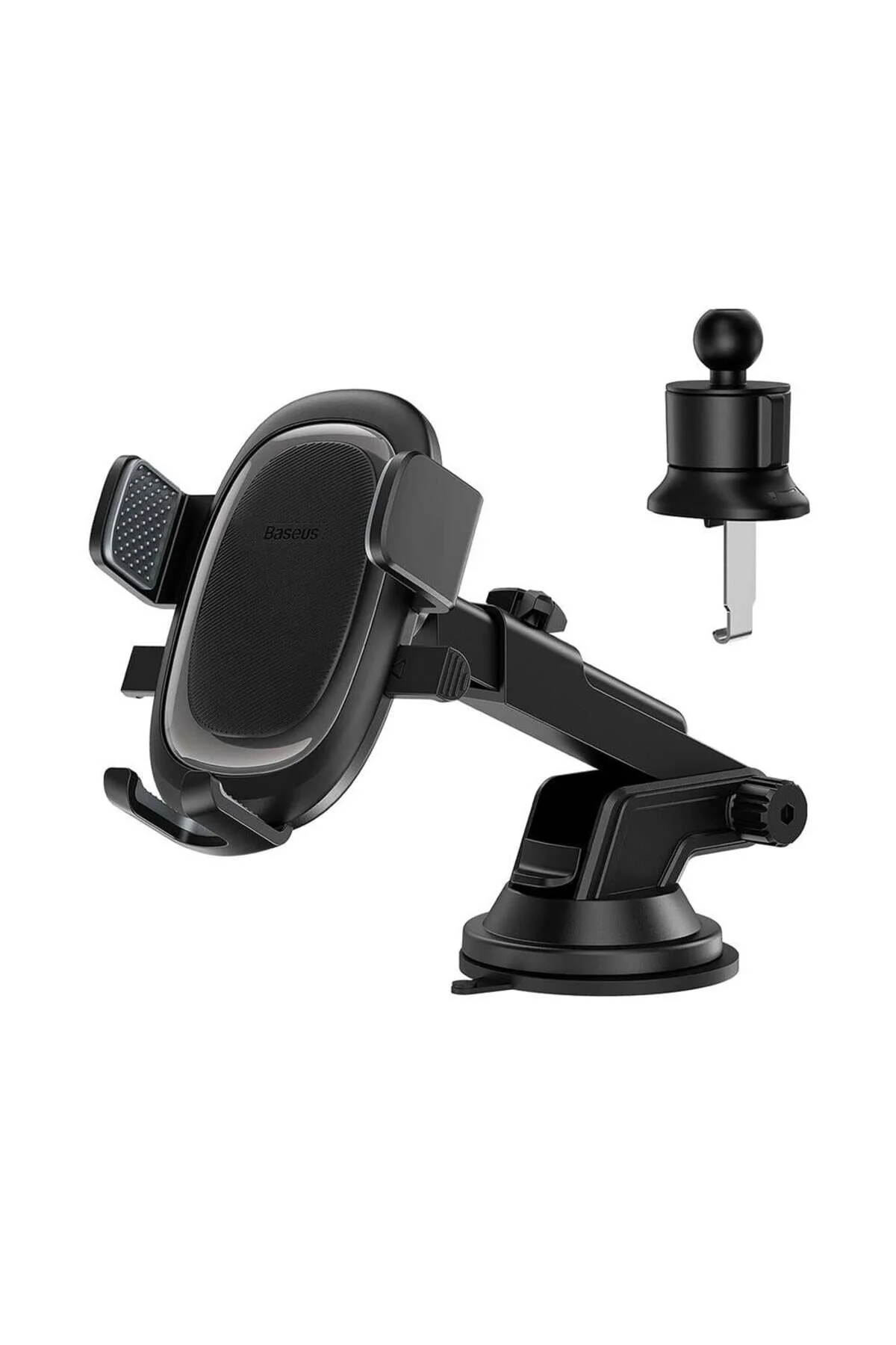 پایه نگهدارنده تلفن در خودرو BASEIUS ULTRACONTROL PRO SERIES CAMP TYPE VEHICLE HOLDER BLACK Baseus