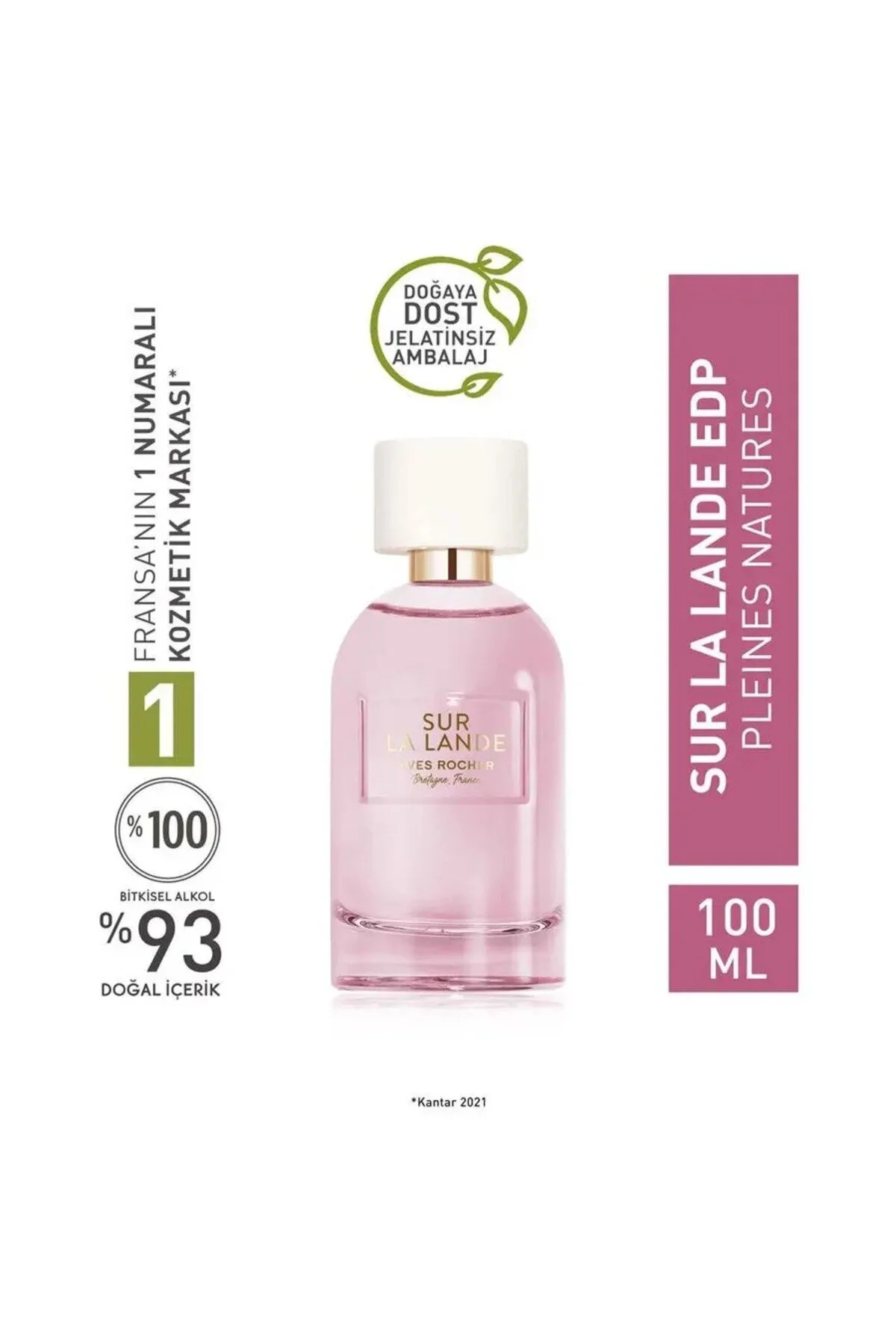 عطر SUR LA LANDE ادوپرفیوم – PLEINES NATURES 100 میل اورجینال Yves Rocher