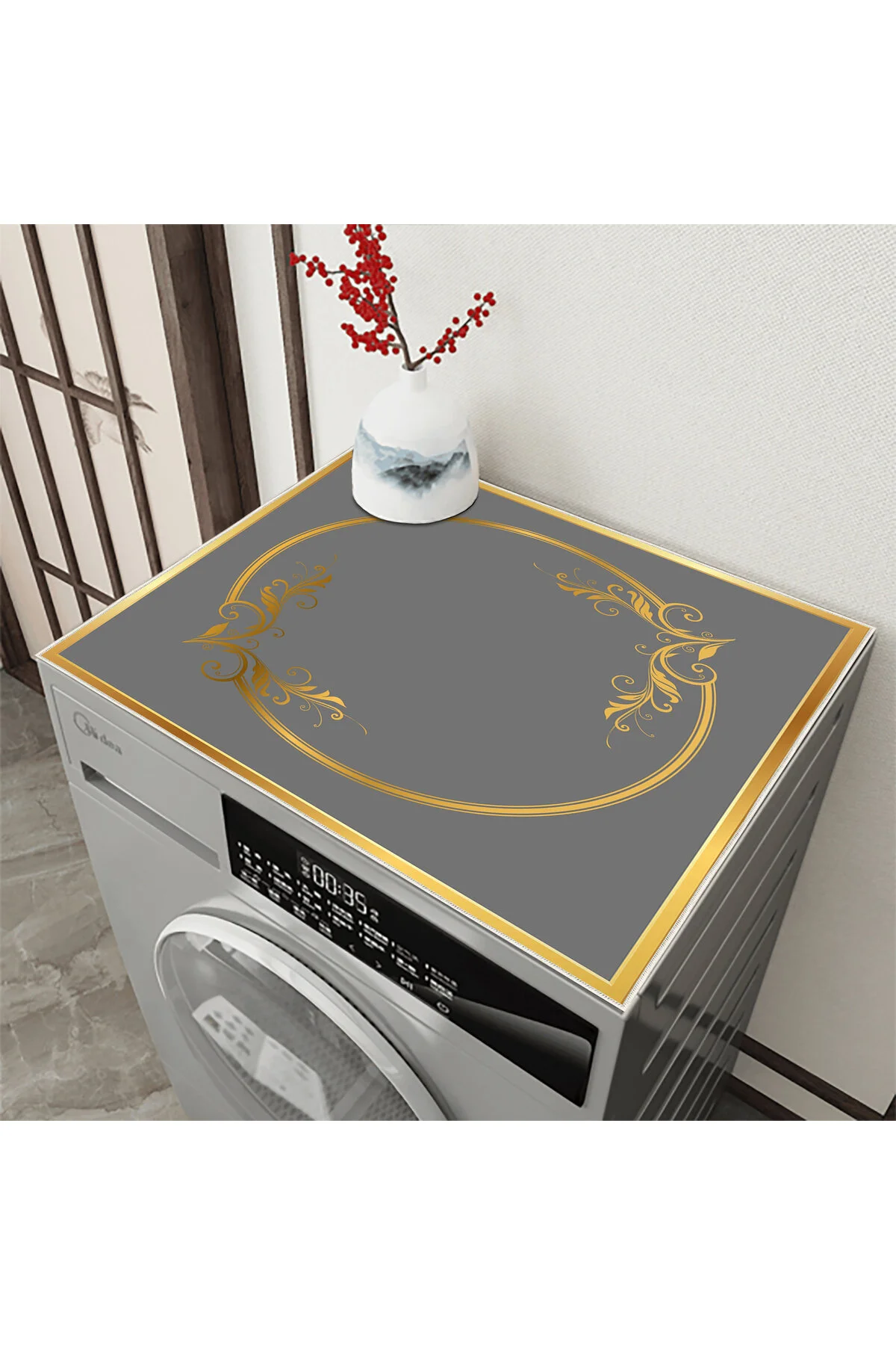 نظم‌دهنده حمام پوشش خشک کن ماشین لباسشویی لکه قابل شستشوی غیر اسلیپ آب ندارد Nuva Home