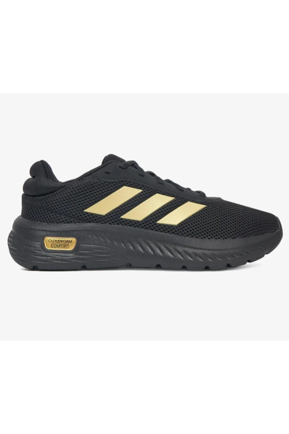 اسنیکر زنانه CLOUDFOAM راحت CBLACK GOLDMT اورجینال adidas
