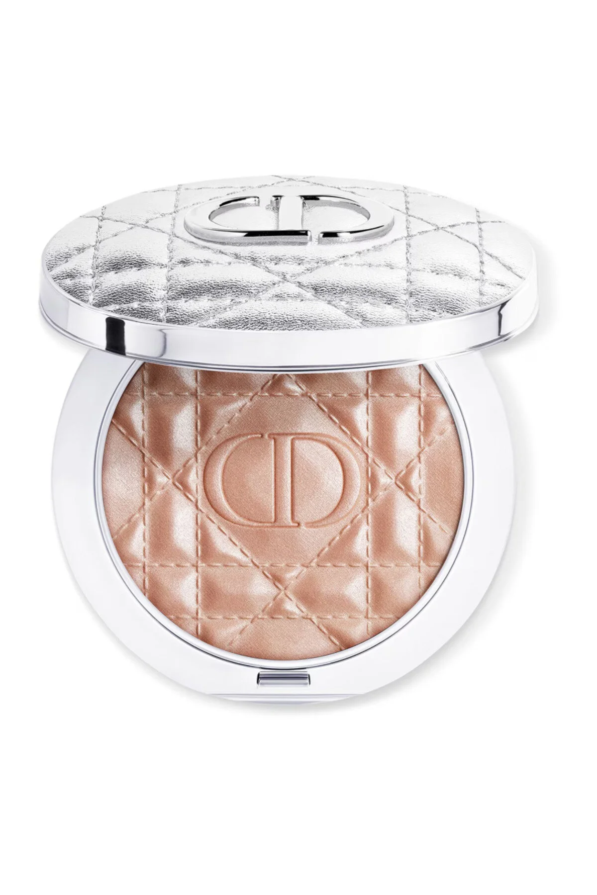 هایلایتر FOREVER GLOW LUMINIZER کاملاً با پوست روشنایی یکپارچه شده است Dior