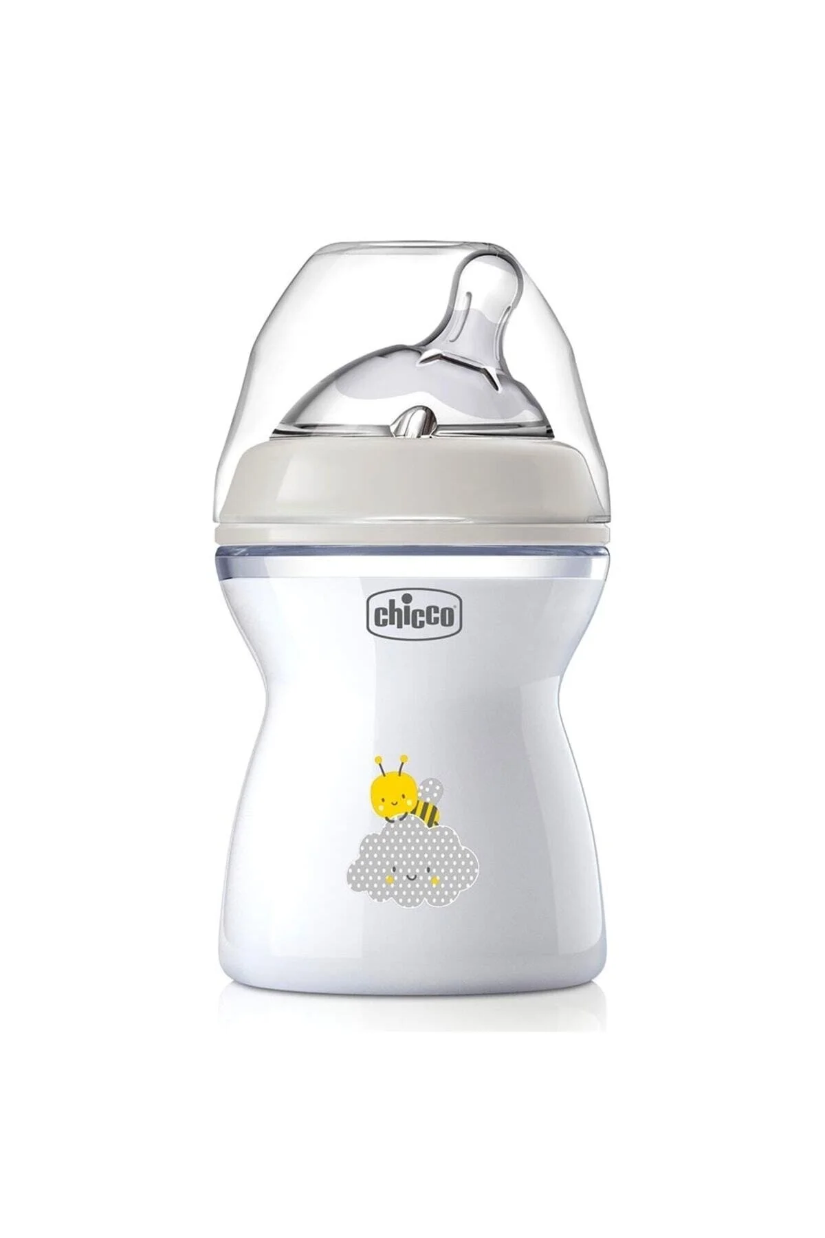شیشه مجموعه بطری نوزادان احساس طبیعی Chicco