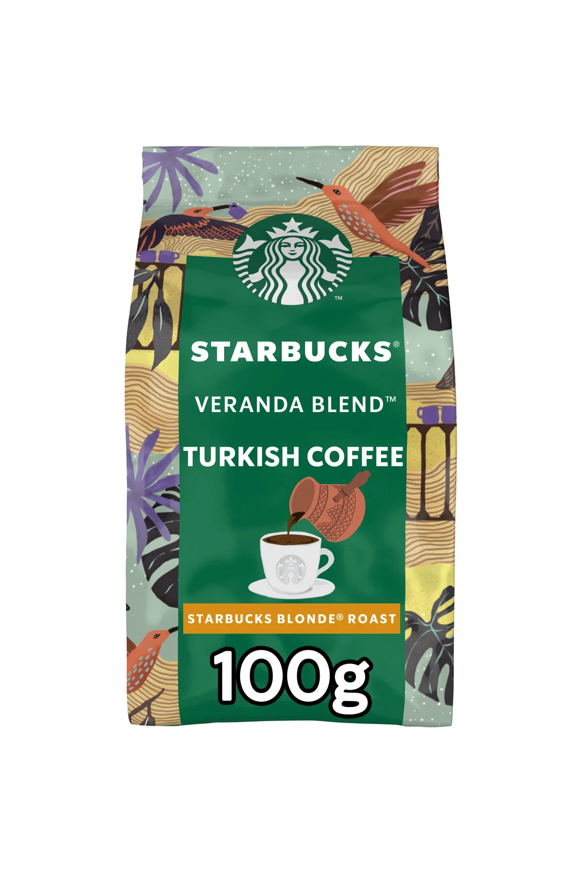 قهوه ترک مخلوط ترکی وراندا 100 گرم استارباکس Starbucks