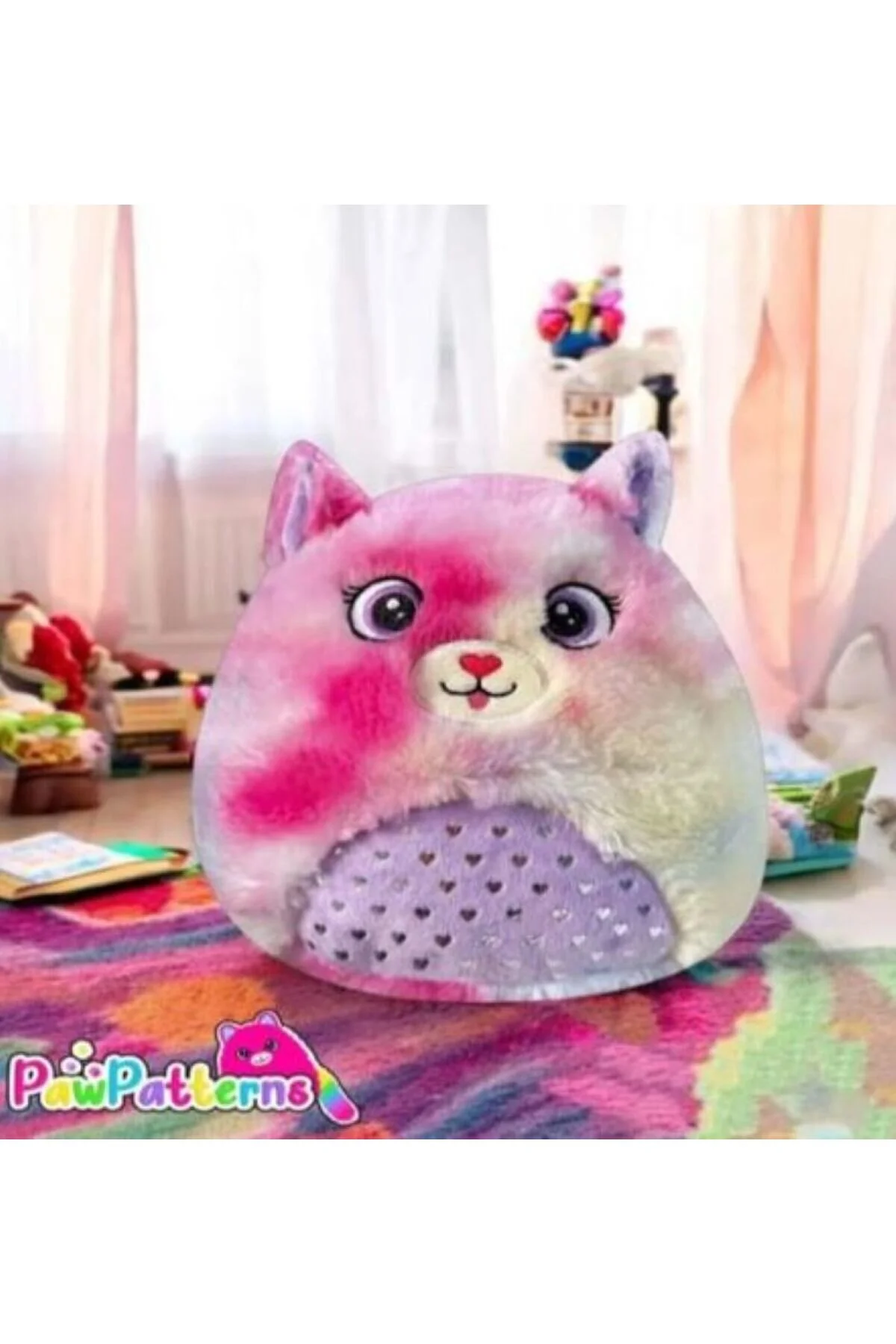 اسباب بازی های پشمی PAWPATTERNS MISFITTENS RAINBOW SURPRISE PLASH TOY مدل و رنگ سورپرایز Selay Oyuncak
