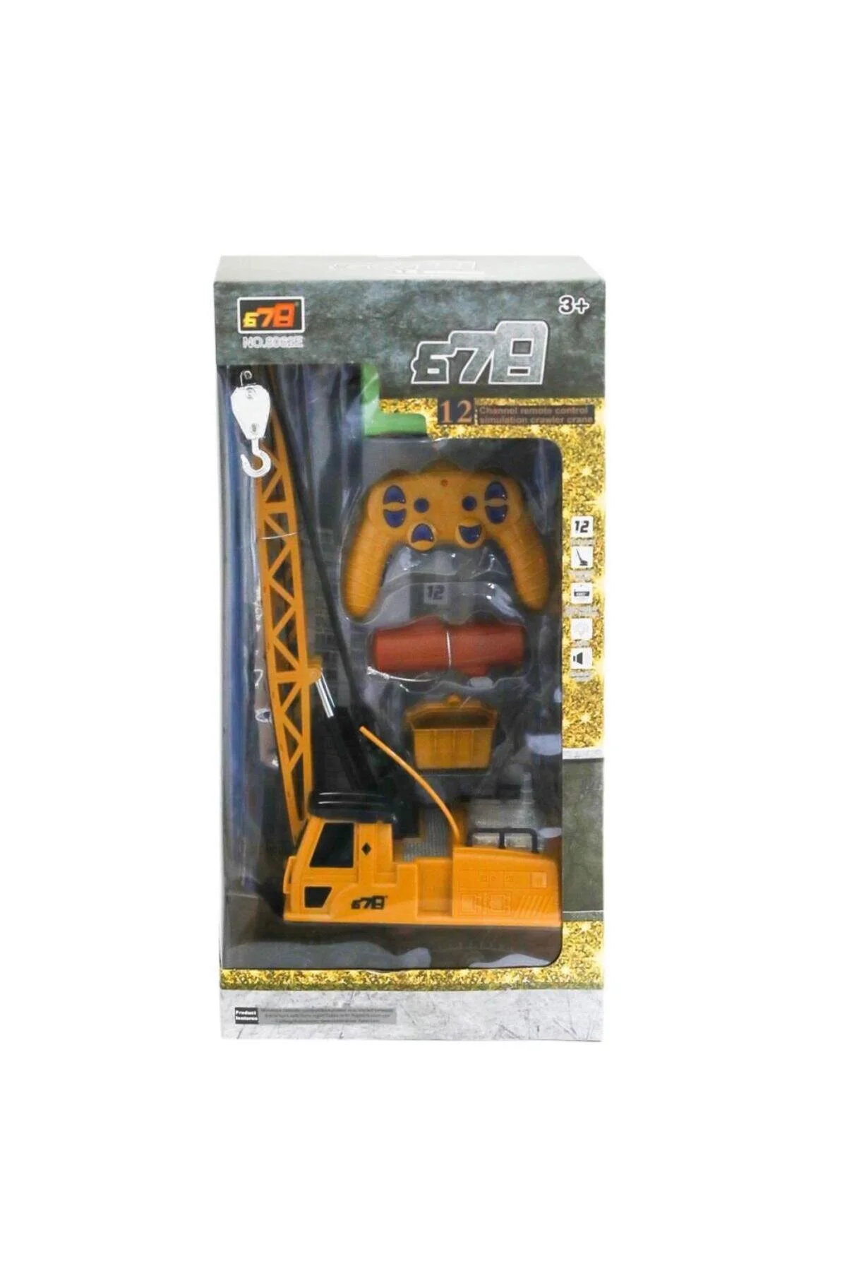خودروی کنترل از راه دور 8062E CRANE TOWER CANEM TOY Skygo