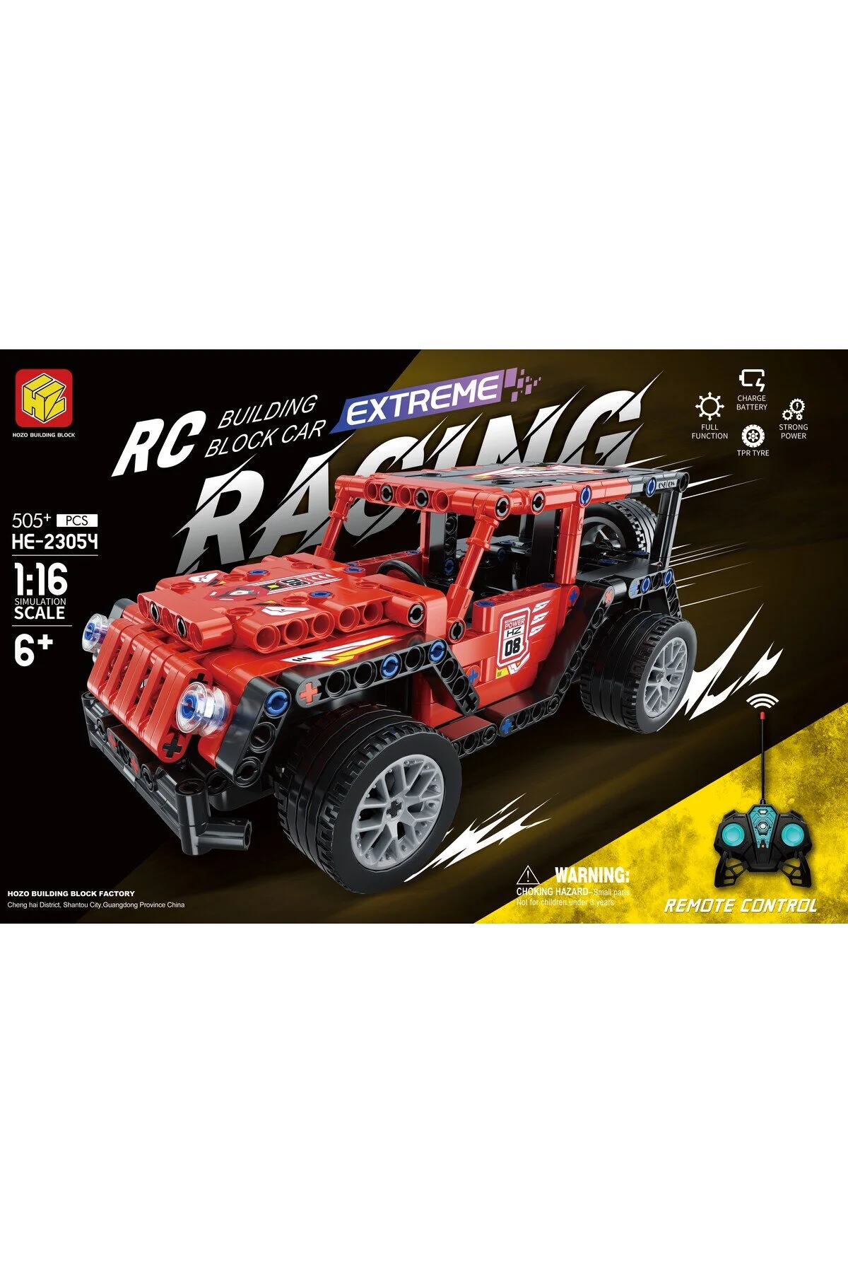 لگو و اسباب بازی های ساخت محور LEGO TECHNIC JEEP WRANGLER OFF ROAD REMOTE CONTROL CAR از ترکیه MJ TOYS
