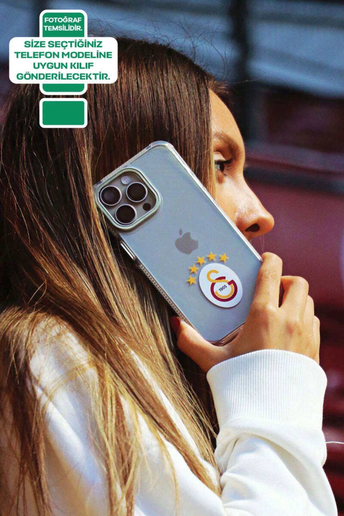 کاور و قاب گوشی دارای مجوز گالاتاسرای 5 ستاره ARMA سازگار با IPHONE 13 PRO Galatasaray