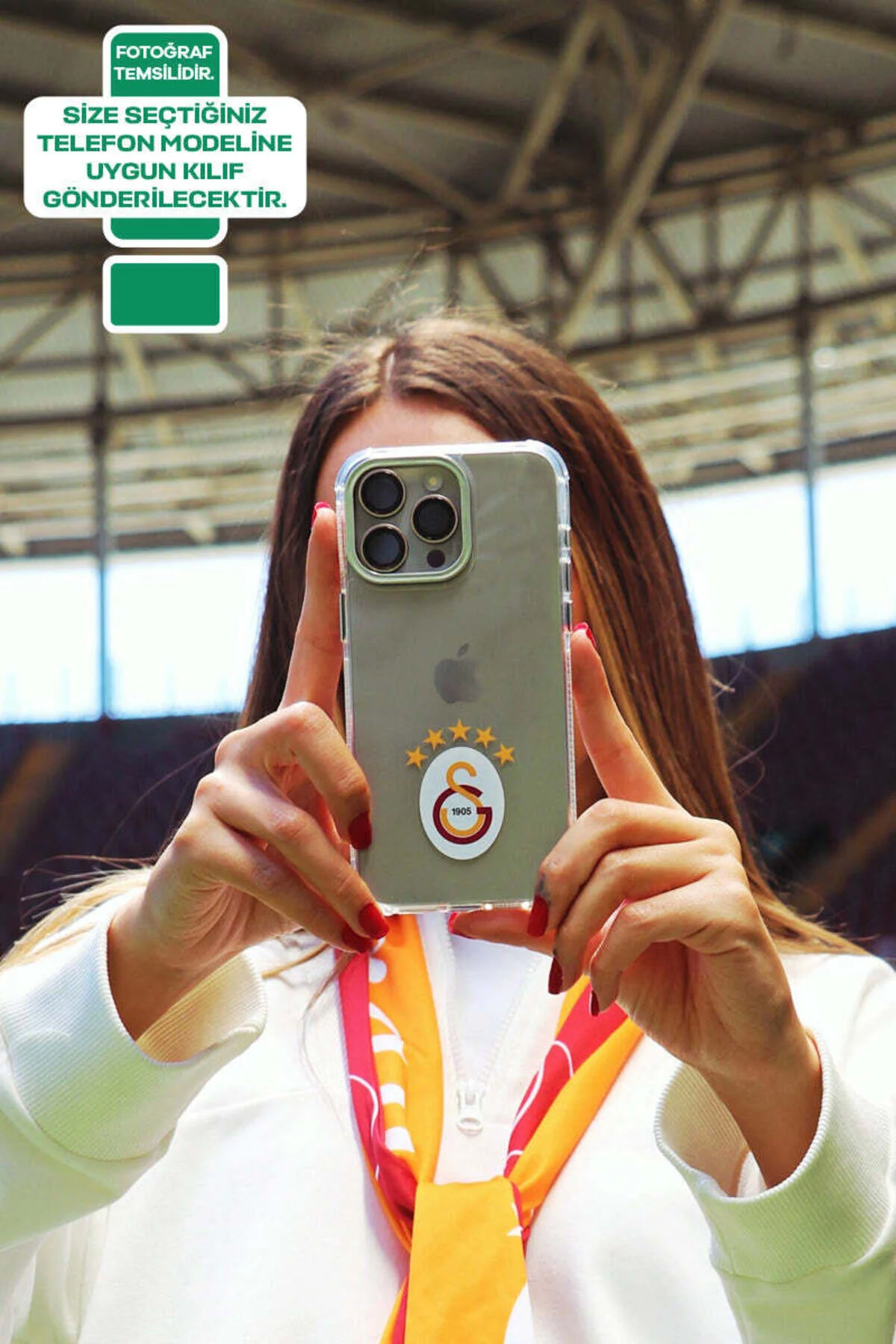 کاور و قاب گوشی دارای مجوز گالاتاسرای 5 ستاره ARMA سازگار با IPHONE 13 PRO Galatasaray