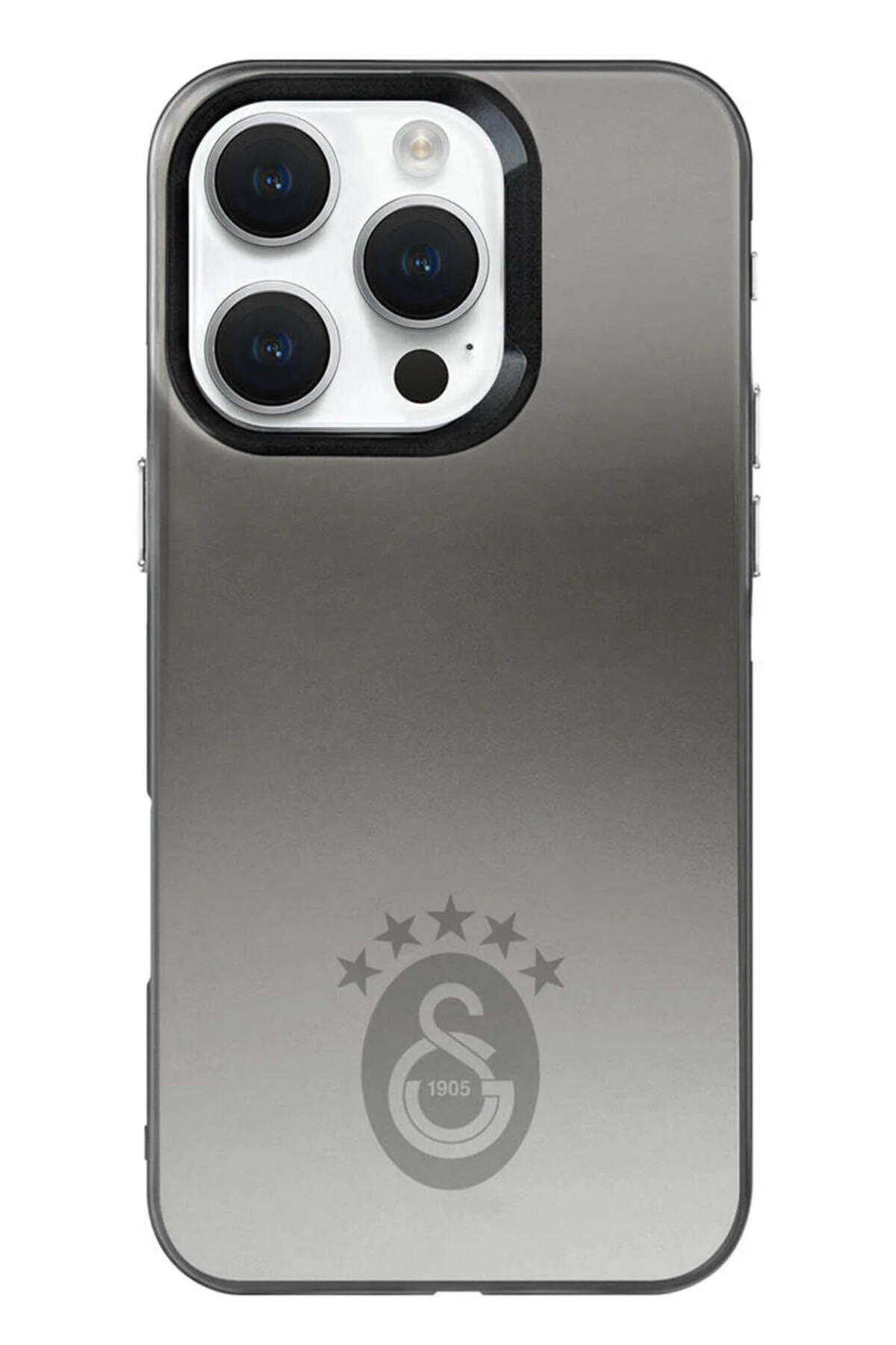 کاور و قاب گالاتاسرای 5 ستاره تک رنگ ARMA PREMIUM دارای لایسنس گوشی سازگار با IPHONE 16 PRO MAX Galatasaray