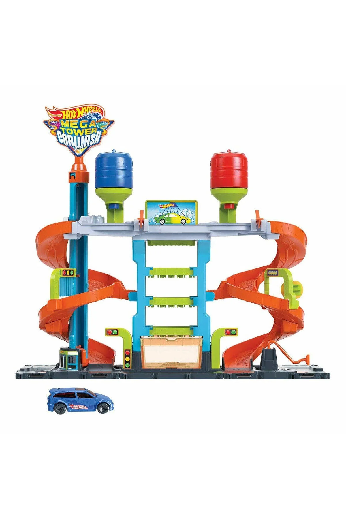 ماشین اسباب بازی HDP05 WHEELS HOT MEGA شستشو HOT WHEELS