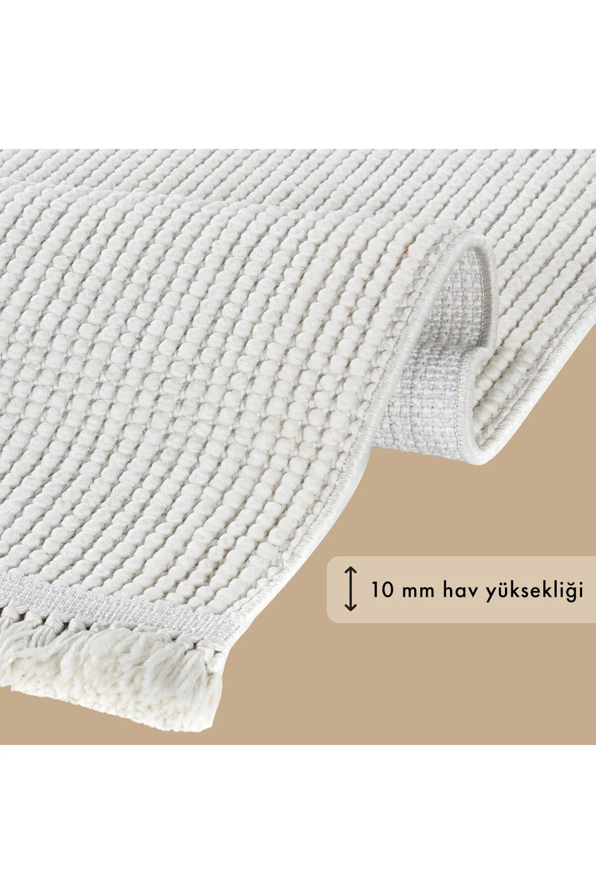 فرش مدرن هاوانا ECRU 100X200 سانتی متر Bella Maison