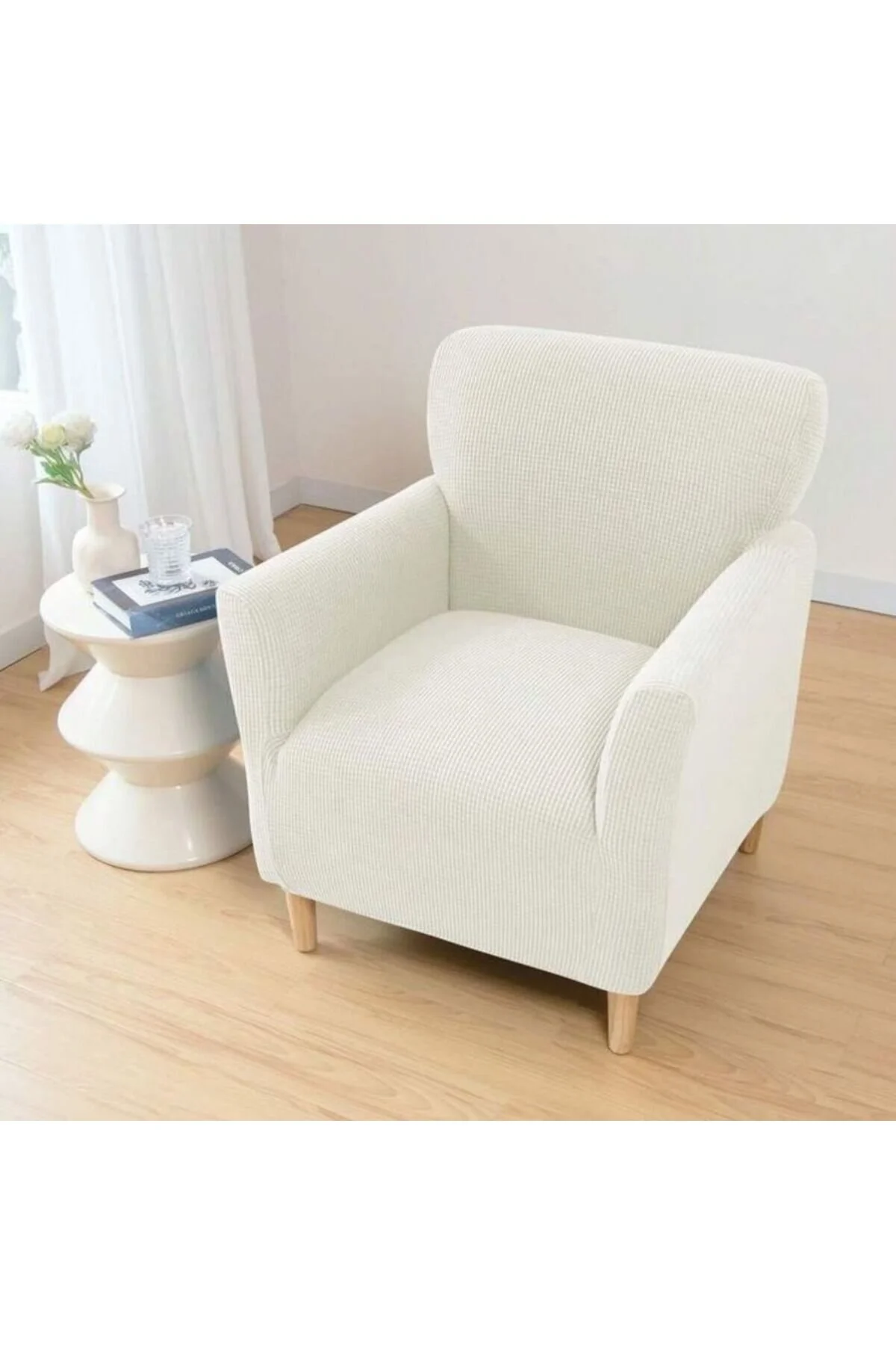 روکش مبل مجموعه پوشش صندلی LYCRA 3 1 CASE SET PRODUCT NEWPILE HOME EvRosee