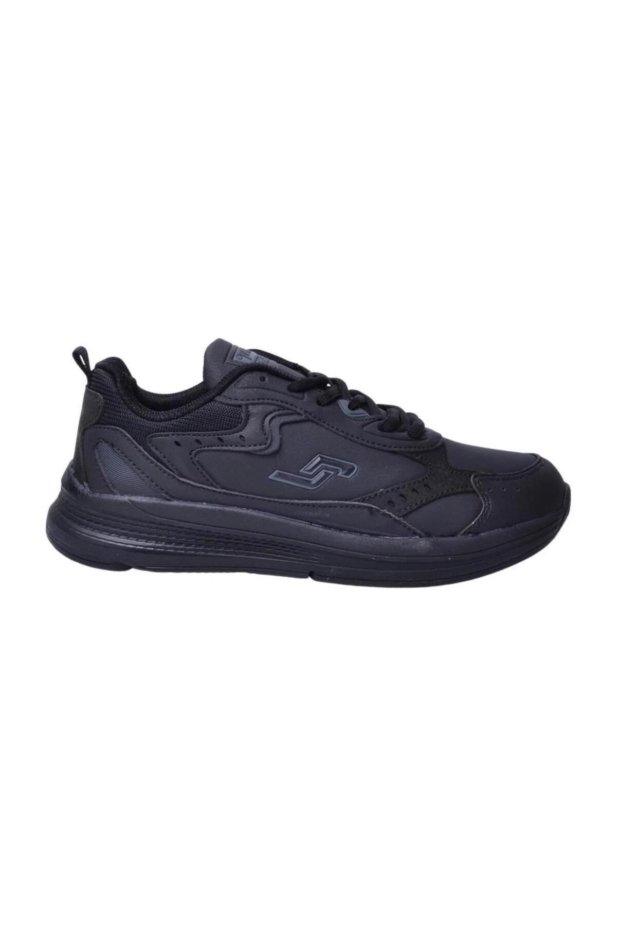 کفش پیاده روی مشکی زنانه ورزشی روزانه Comfort 27710 Jump