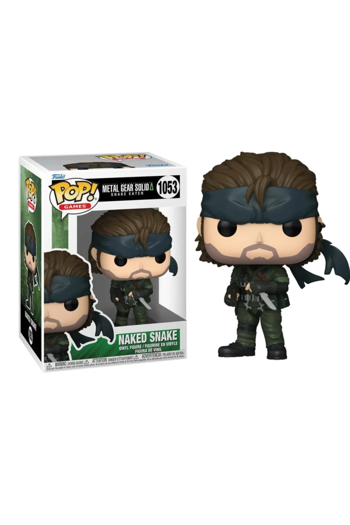 فیگور METAL GEAR SOLID 3: SNAKE EATER POP! بازی های 1053 مار برهنه Funko