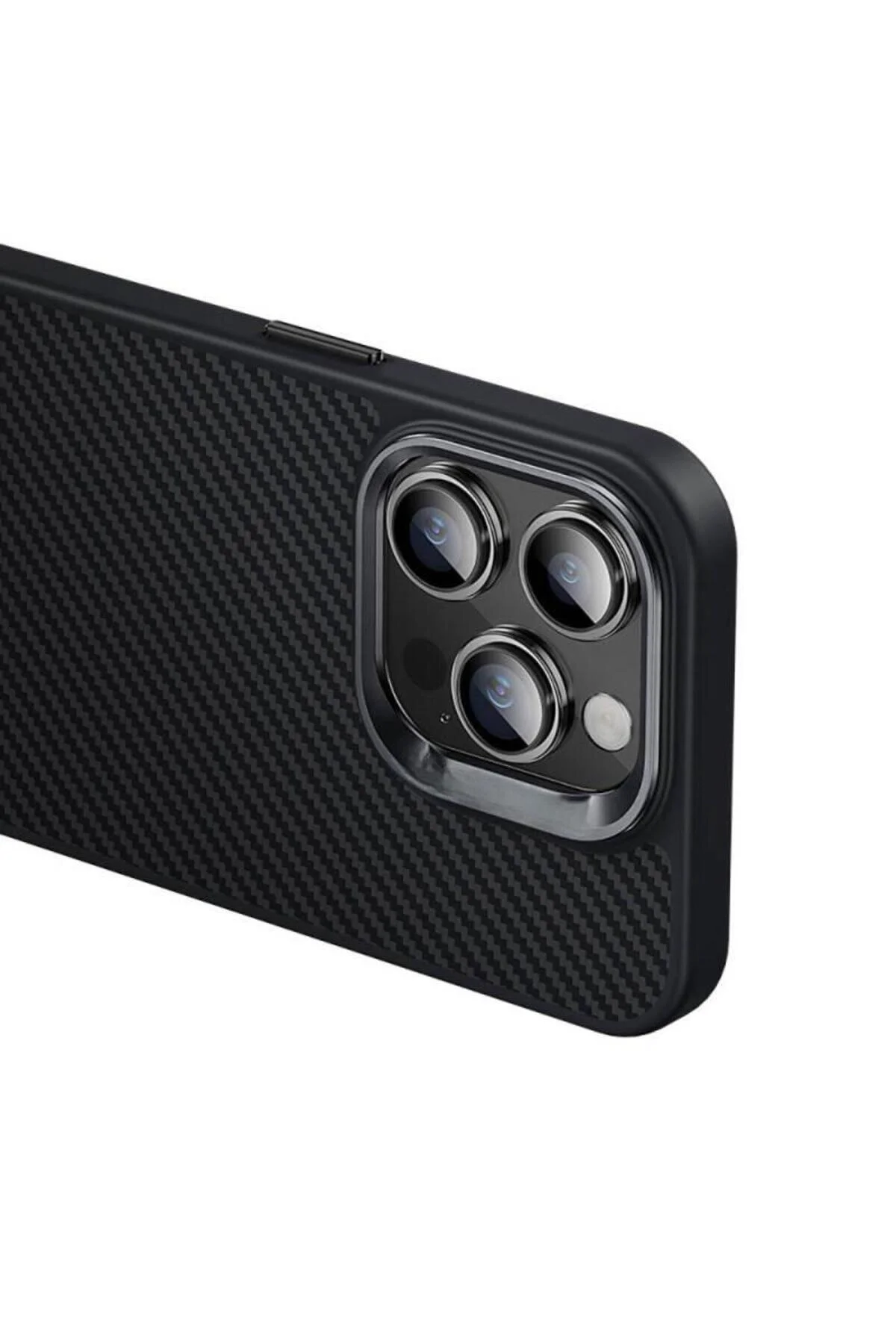 کاور و قاب محافظ نظامی KEVLAR CARBON ARAMID FIBER CASE IPHONE 15 PRO MAX damperglass