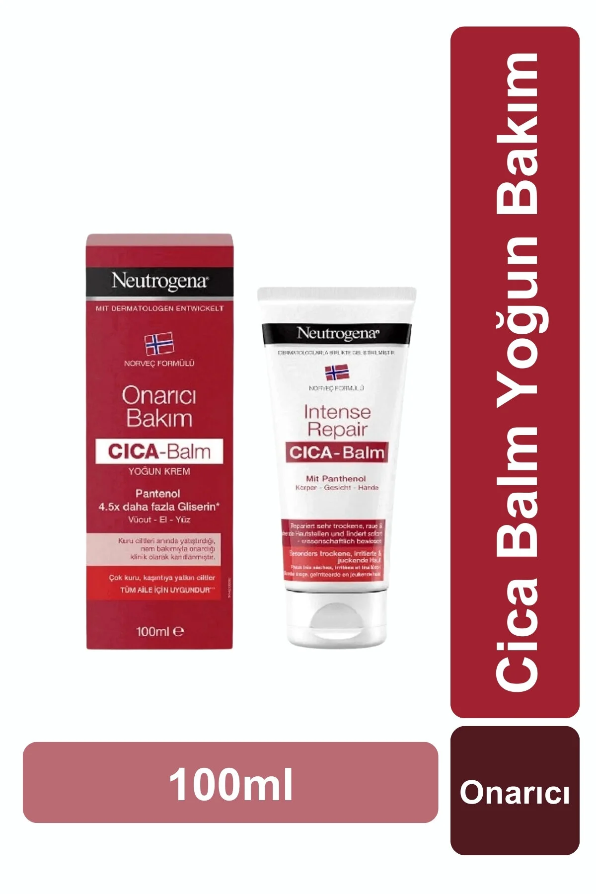 کرم بدن مدل Cica Balm حجم 100 میلی لیتر نوتروژینا Neutrogena