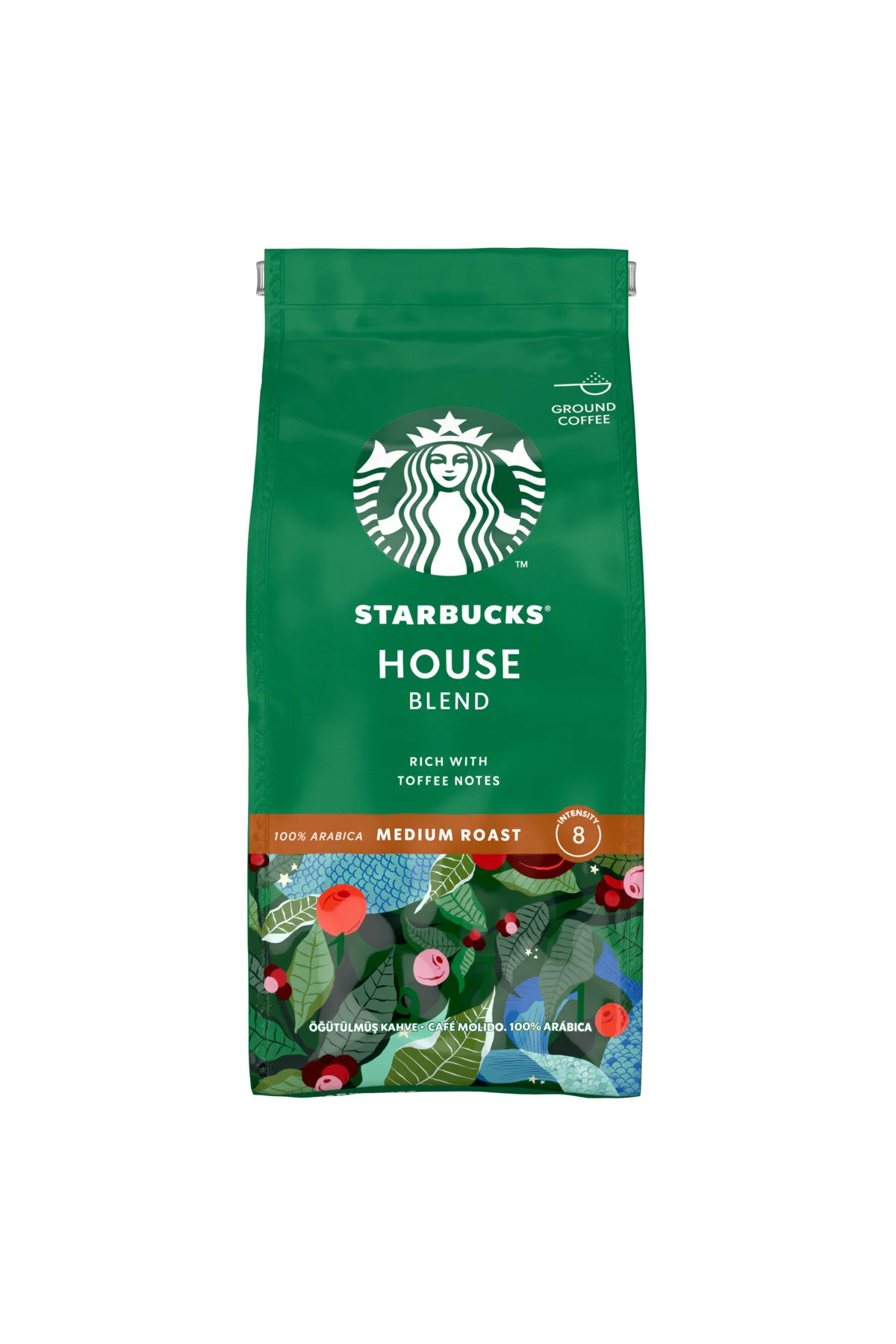قهوه فیلتر و دانه کامل آسیاب شده هاوس بلند 200 گرم استارباکس Starbucks