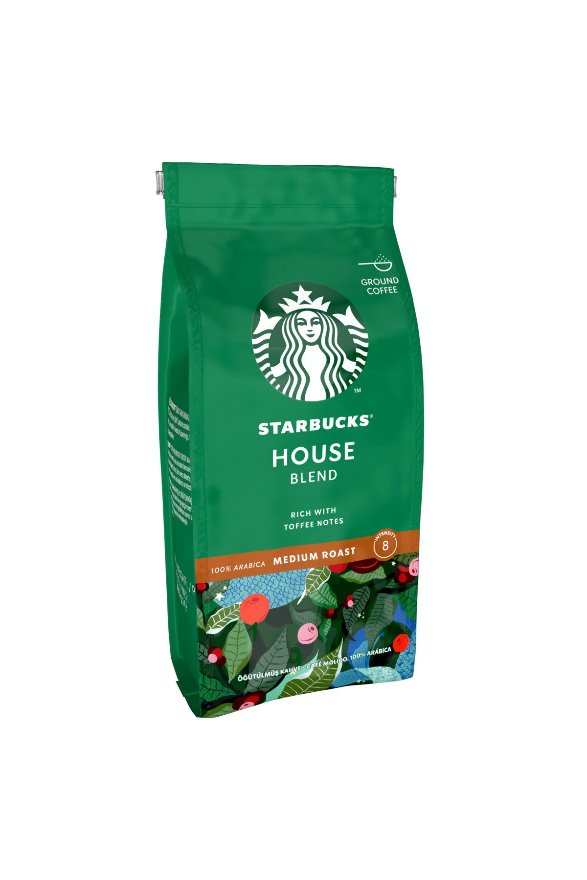 قهوه فیلتر و دانه کامل آسیاب شده هاوس بلند 200 گرم استارباکس Starbucks