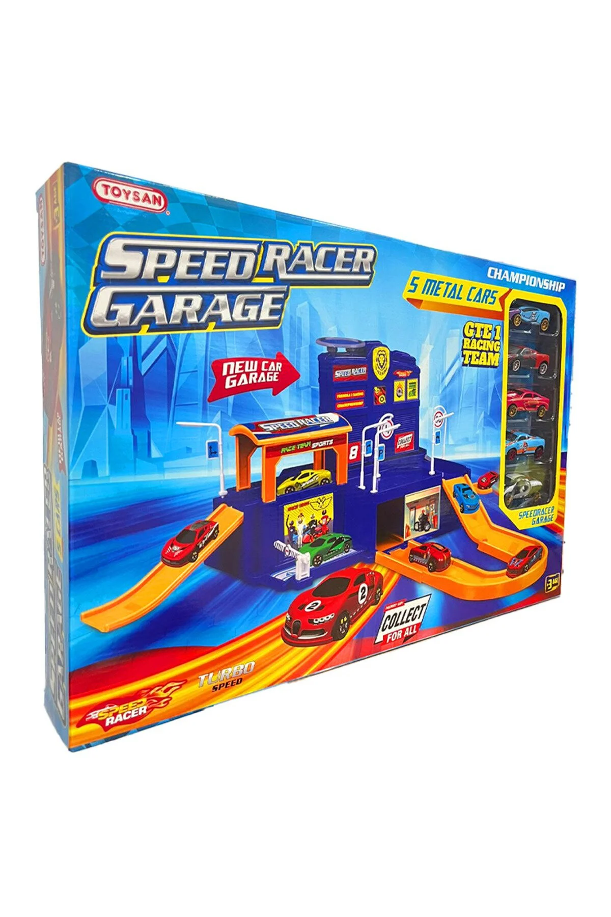 ماشین اسباب بازی SPEED RACER GARAGE TOY 33 5 METAL VEHICLE +3 قیمت برای 1 قطعه است Genel Markalar