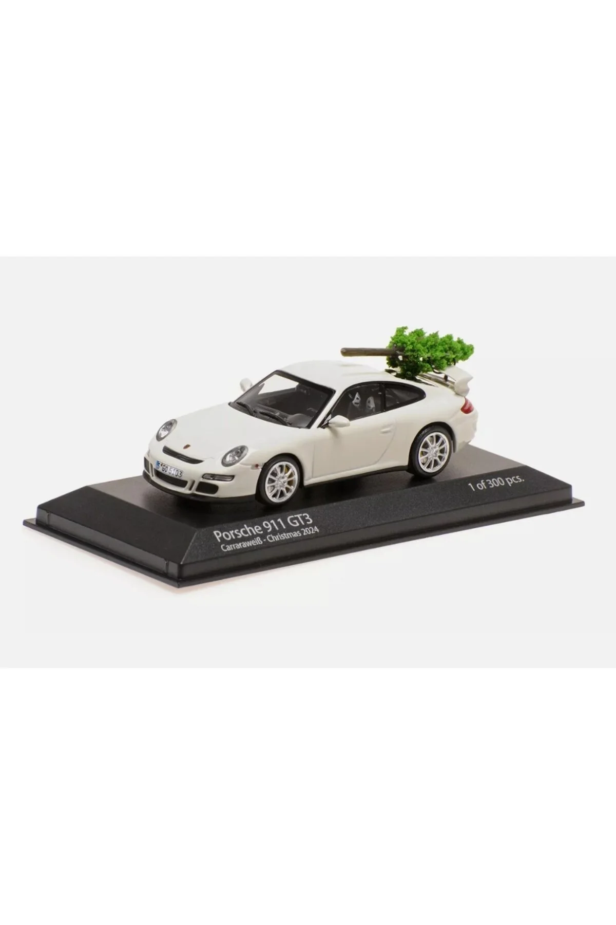 مدل خودرو پورشه 911 GT3 2006 نسخه کریسمس 2024 1:43 DIECAST فروپاشی تولید محدود 1 300 Minichamps