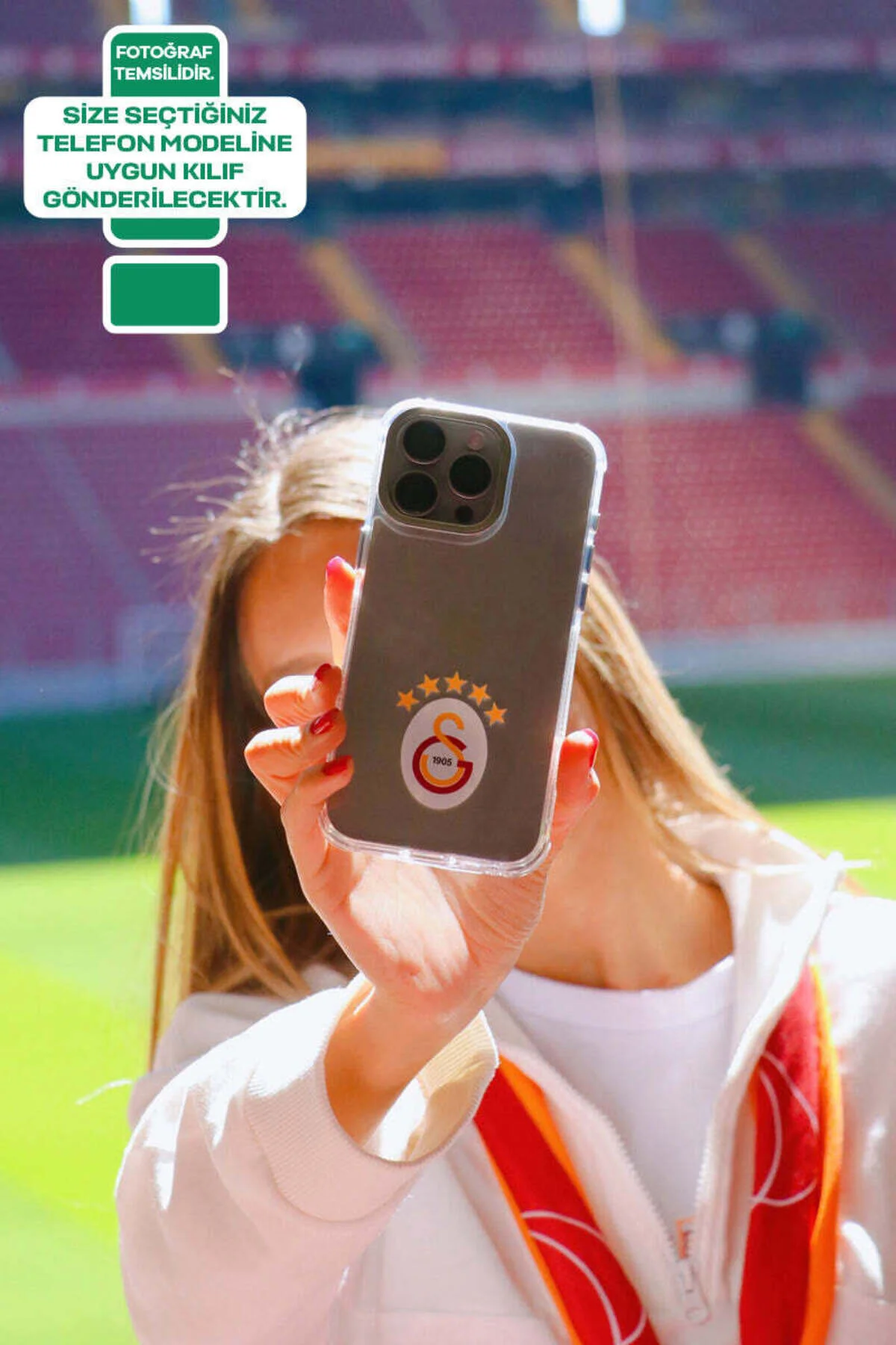 کاور و قاب گوشی دارای مجوز گالاتاسرای 5 ستاره ARMA سازگار با IPHONE 13 PRO Galatasaray