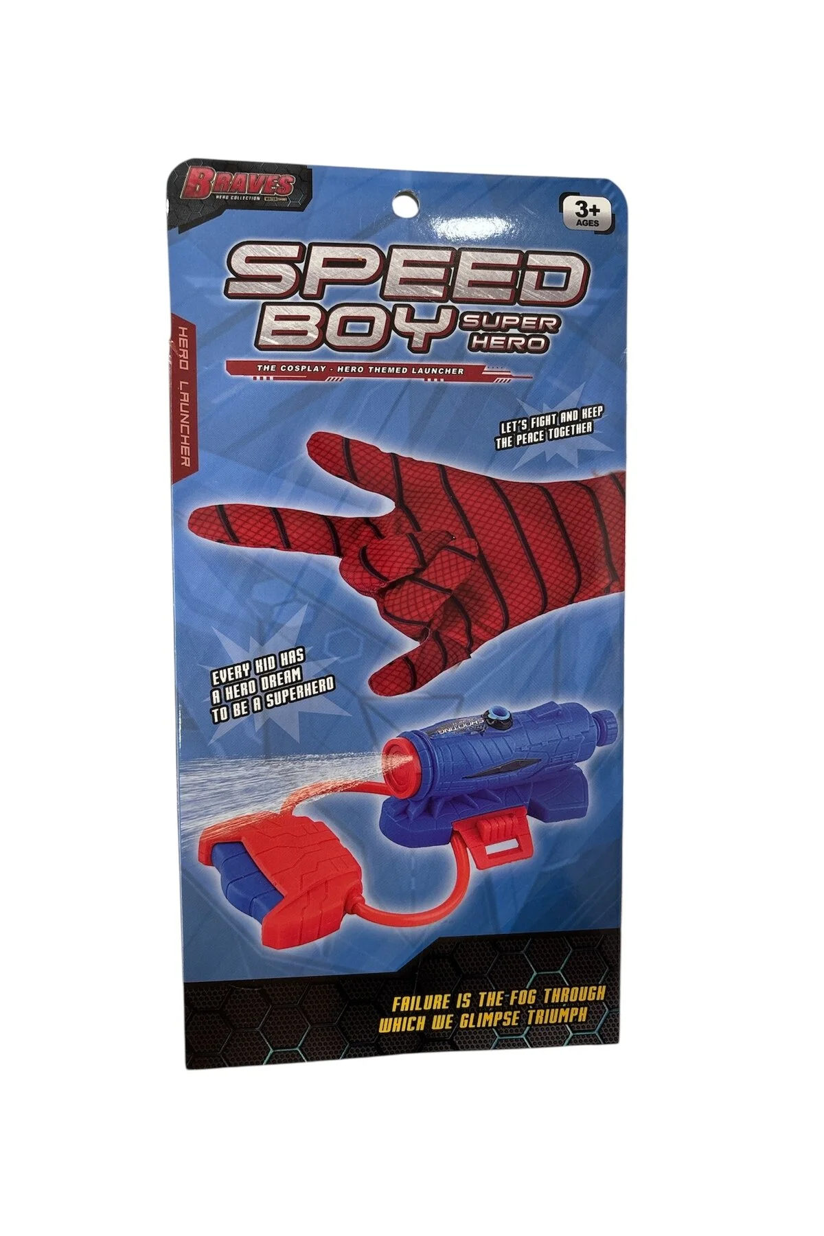 اسباب بازی های فیگور دیگر SPIDERMAN WATER GUN دستکش تیراندازی آب مرد عنکبوتی BRAVES