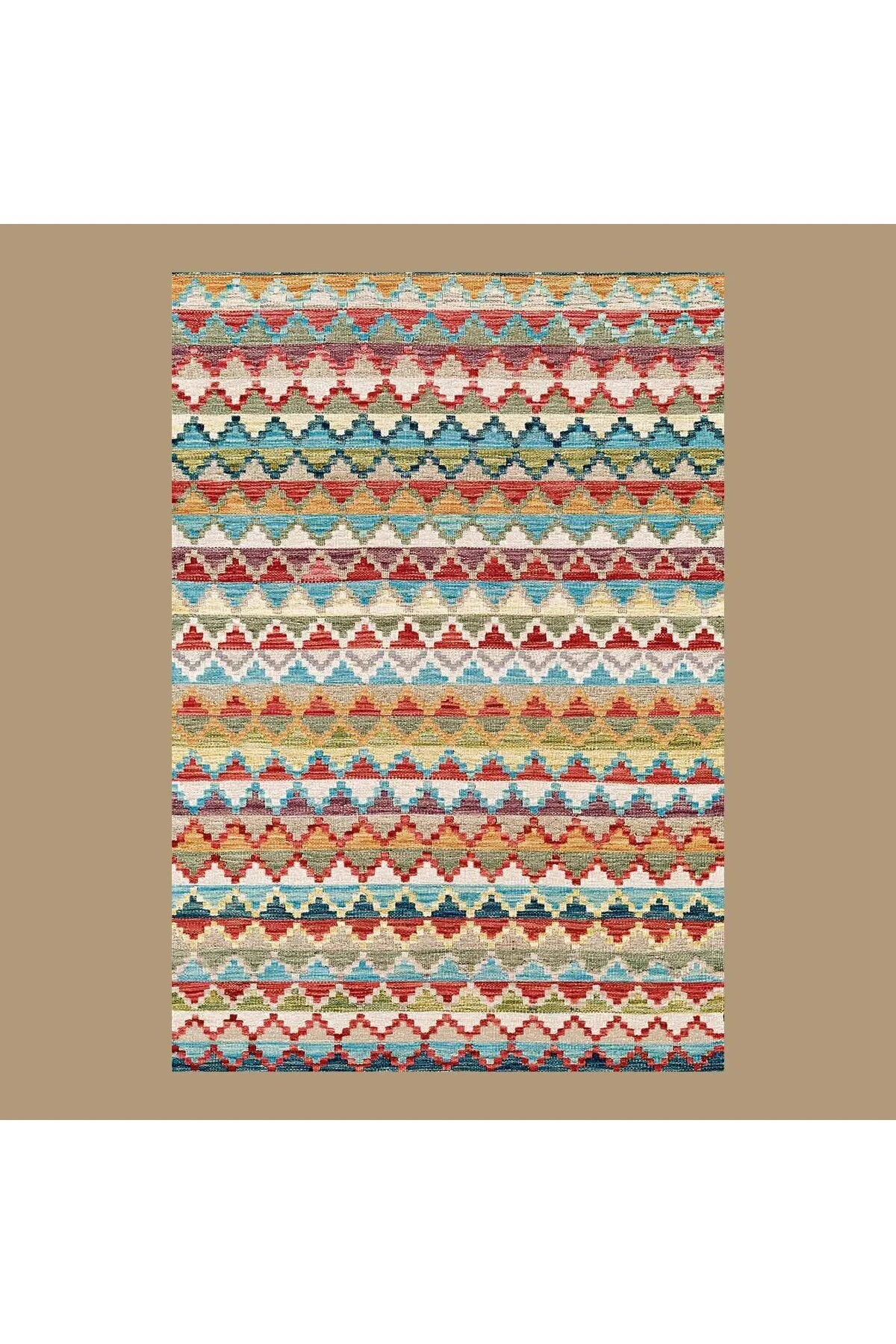 100 ٪ پنبه BOHO KILIM 150X230 سانتی متر Bella Maison