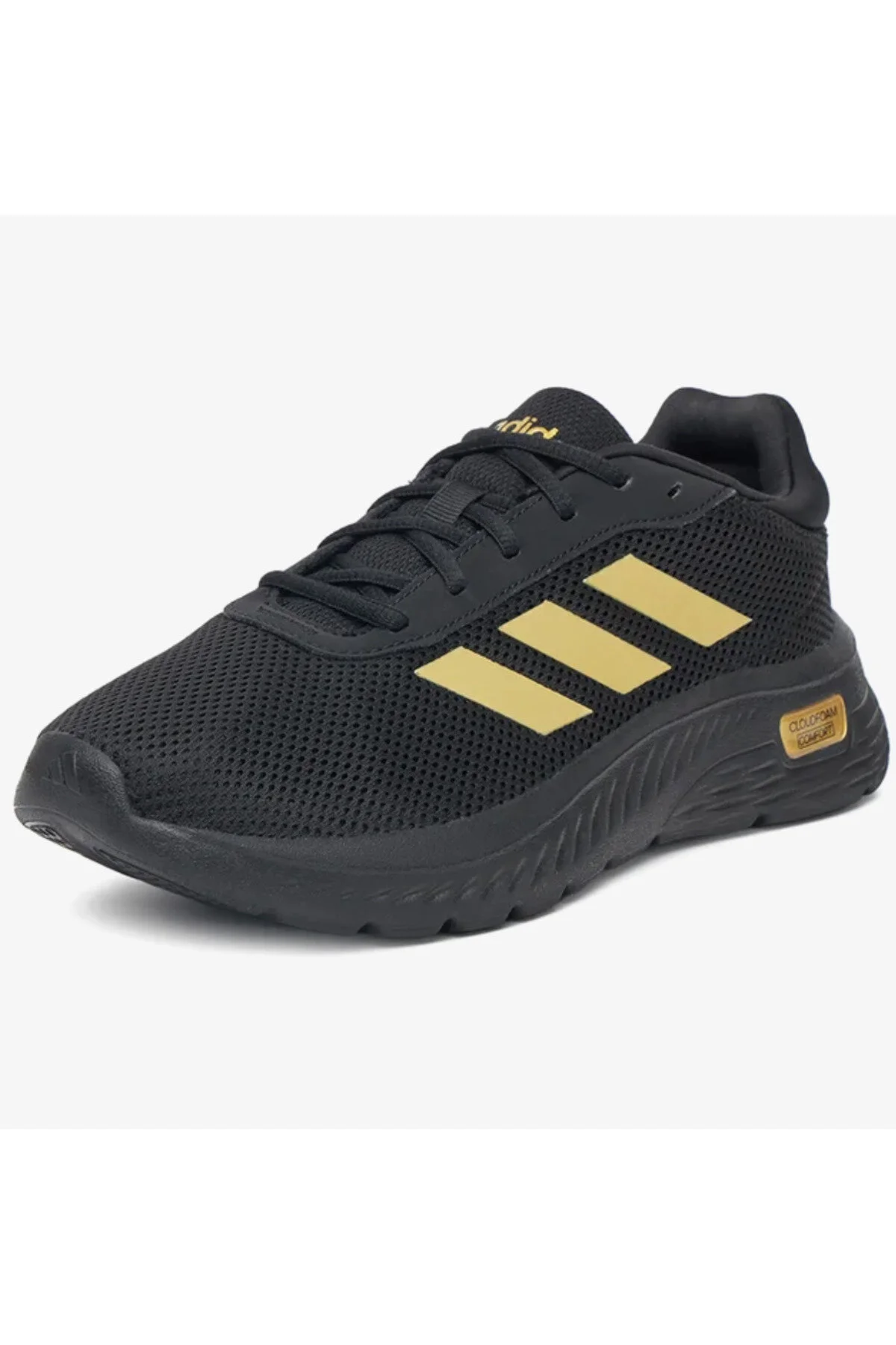 اسنیکر زنانه CLOUDFOAM راحت CBLACK GOLDMT اورجینال adidas