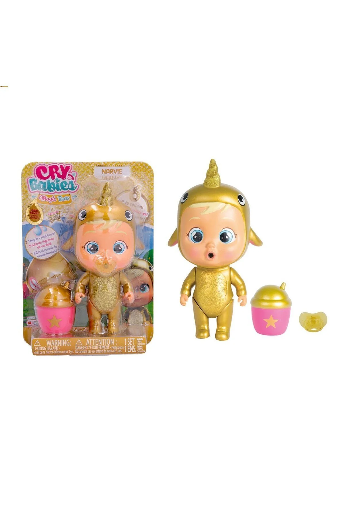 اسباب بازی های فیگور شخصیت CYM19000 CRY BABIES MAGIC TEARS SERIES GOLD GIOCHI PREZIOSI