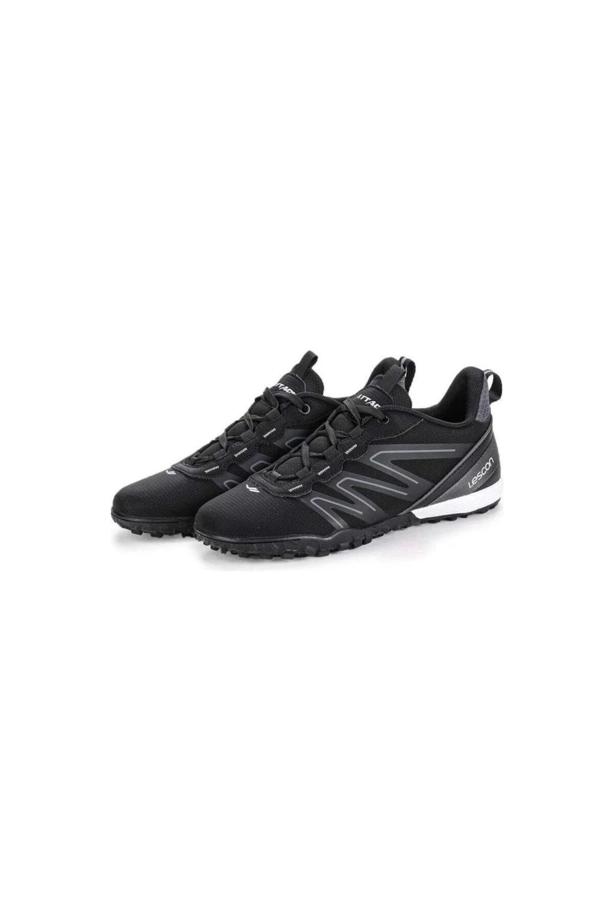 کفش مردانه حمله 3 فوتبال سیاه Halisaha Crampon لسکون Lescon