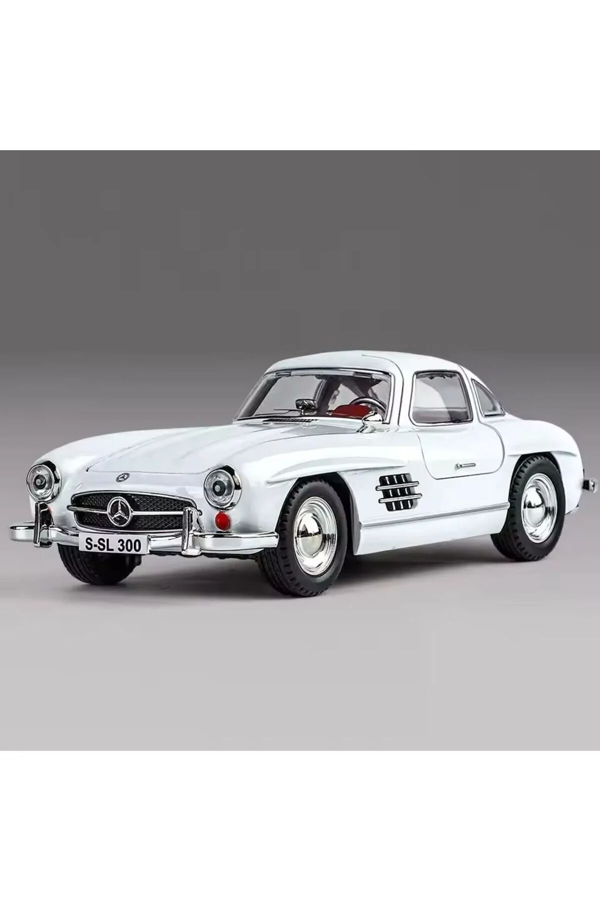 مدل خودرو MERCEDES BENZ 300SL MODEL DIECAST COLLECTION OLD 1954 300 SL CAR 1:24 VOICE Genel Markalar
