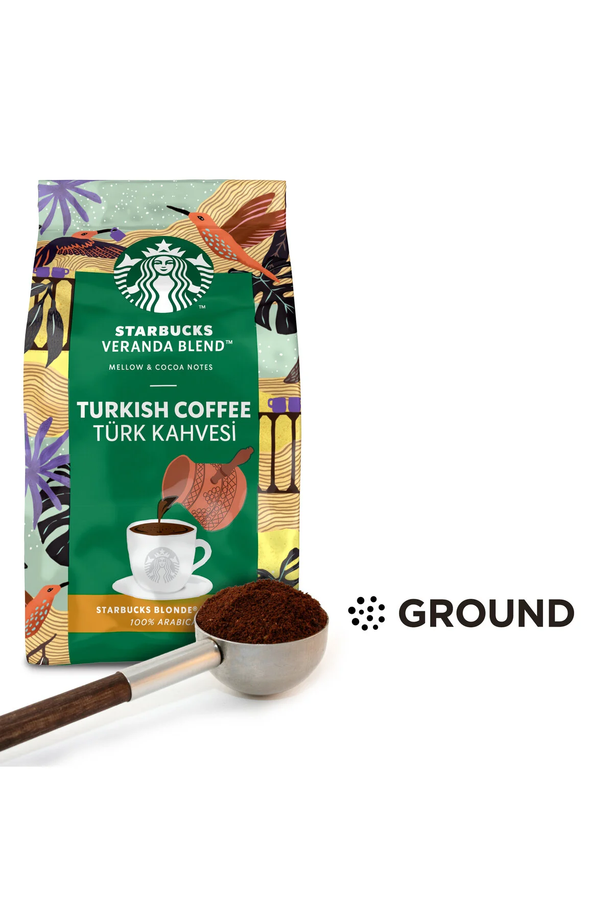 قهوه ترک مخلوط ترکی وراندا 100 گرم استارباکس Starbucks