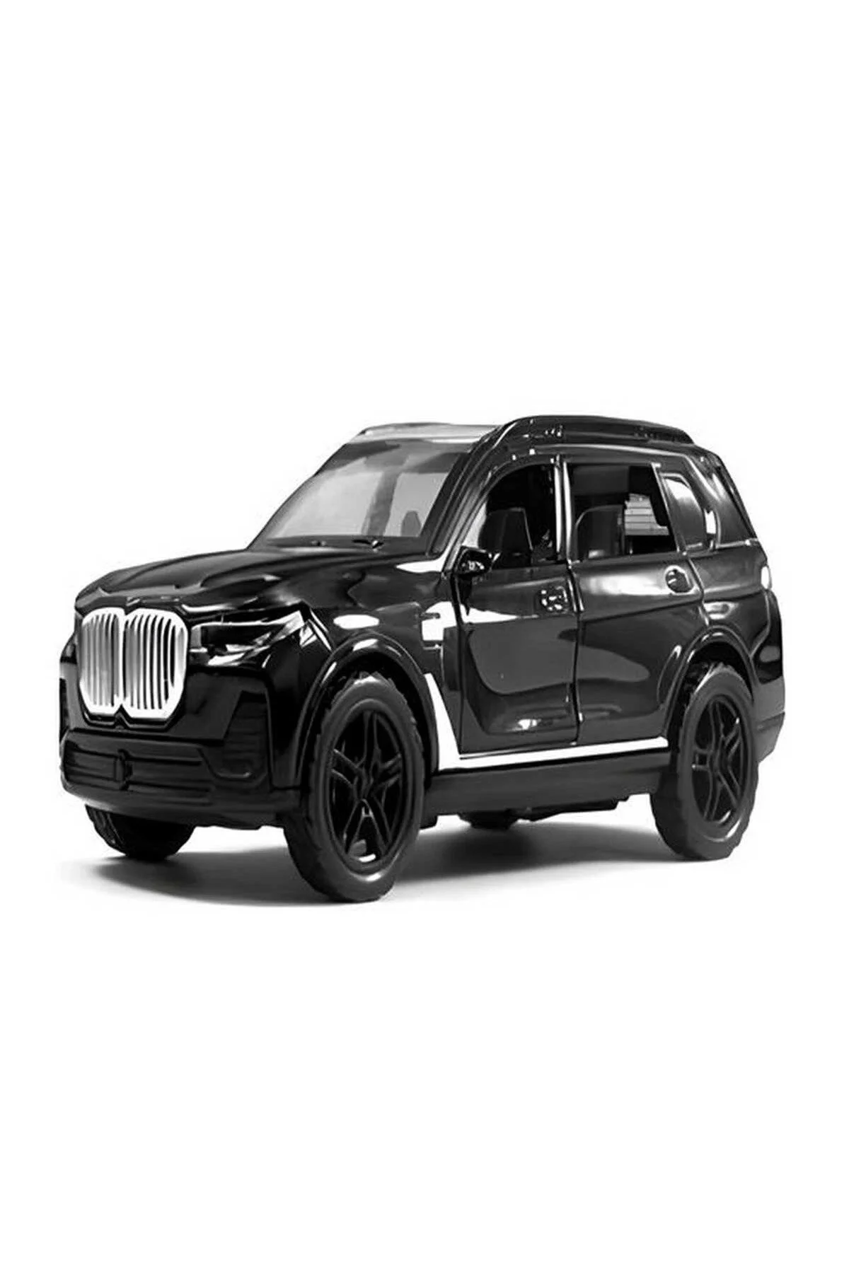 اسباب بازی های فیگور دیگر آموزش آموزشی فلزی ماشین BMW X7 در جعبه شفاف دخترانه پسرانه بچه گانه NEWBRENDHOME