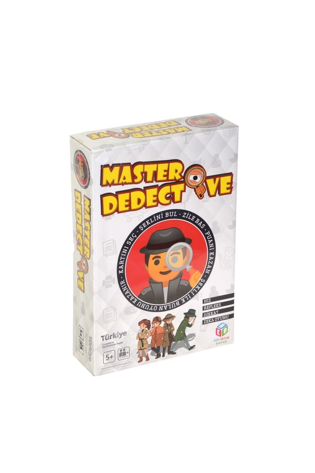 اسباب بازی های فیگور دیگر HED 209 HOBBY INTELLIGENCE MASTER DETECTIVE GIRL CHILD BOY TOY آموزشی paraply