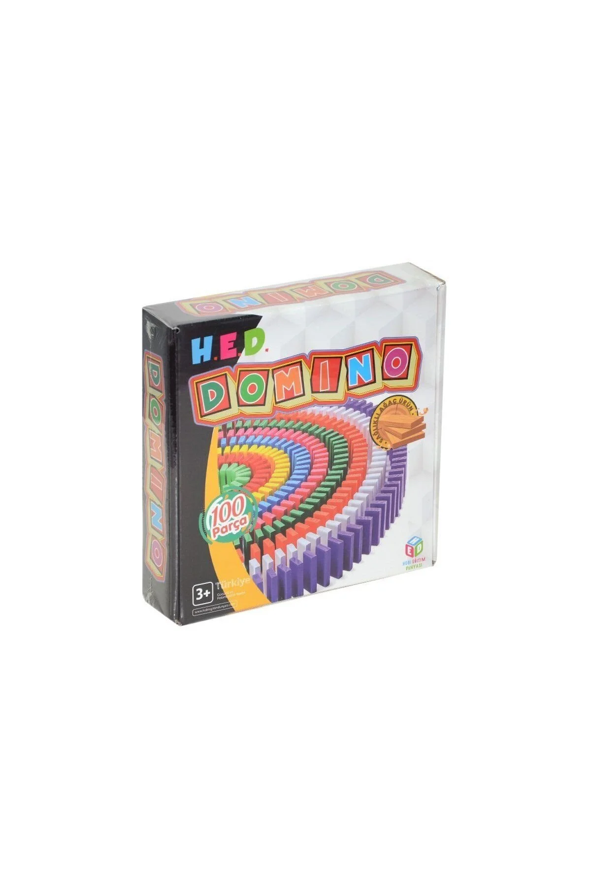 اسباب بازی های فیگور دیگر HED 338 HOBBY INTELLIGENCE DOMINO 100 PIECES GIRLS KIDS BOYS TOY آموزشی paraply