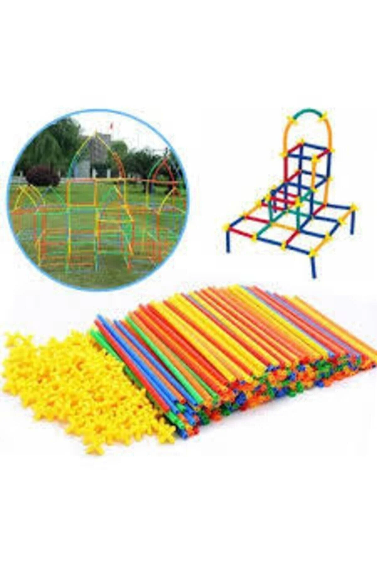 اسباب بازی آموزشی TOYS BAMBOO BARS 300 قطعه اصل Dandini