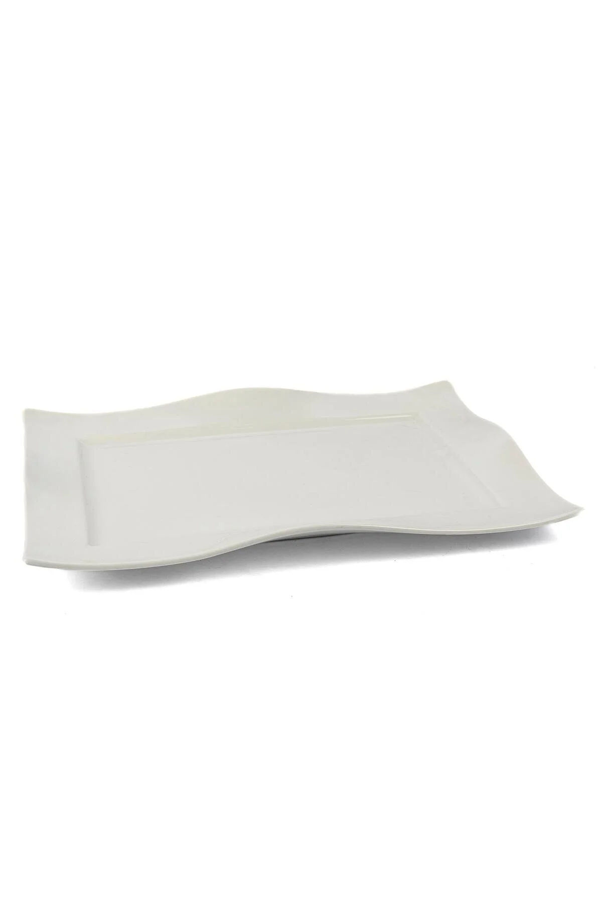 مصرفی های خانگی صفحه خدمات چینی سفید 41X30X4 سانتی متر Mikasa Moor