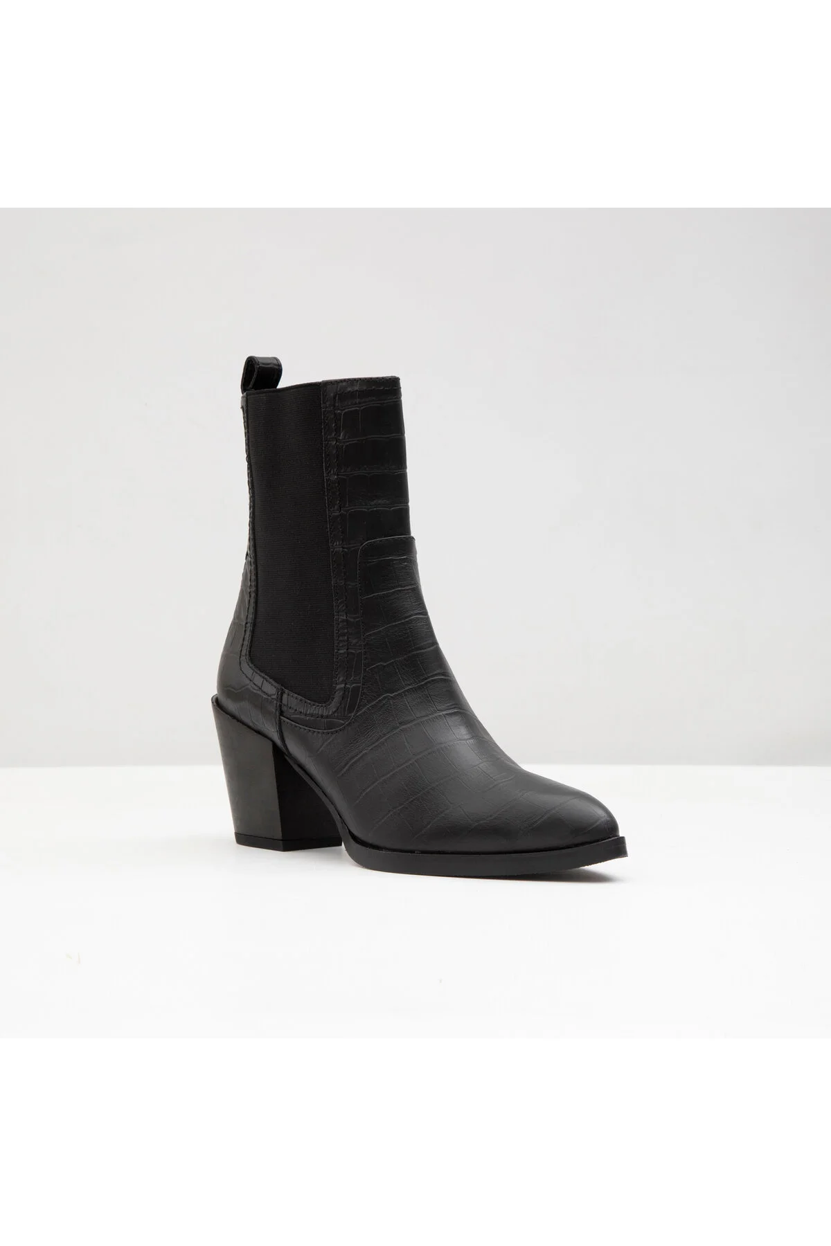بوت پوتین زنانه BULLE TR HAKIKI چرم زن سیاه آلدو Aldo