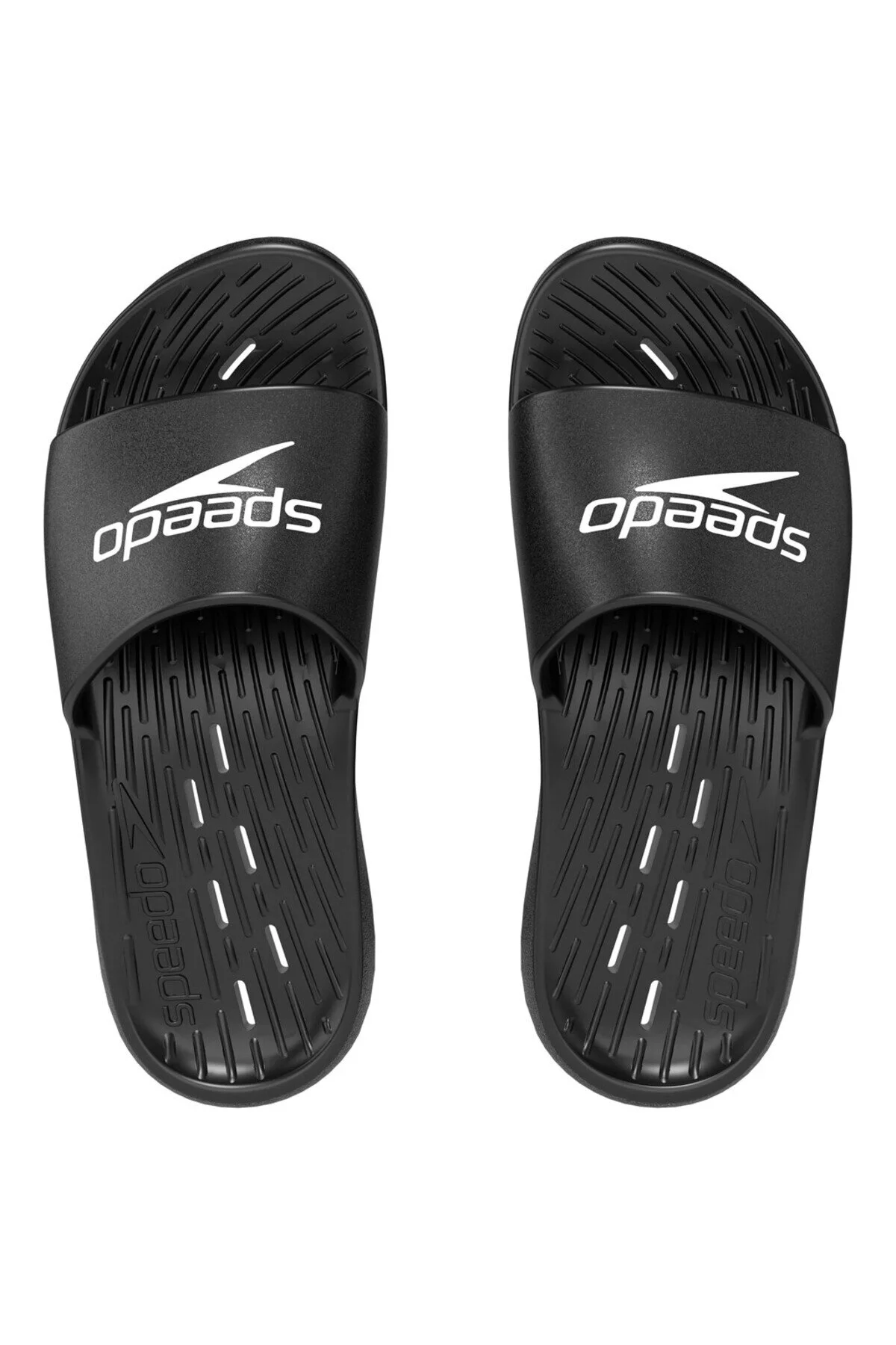 دمپایی ورزشی مشکی مردانه و زنانه اسلاید سیاه 3 اورجینال اسپیدو SPEEDO