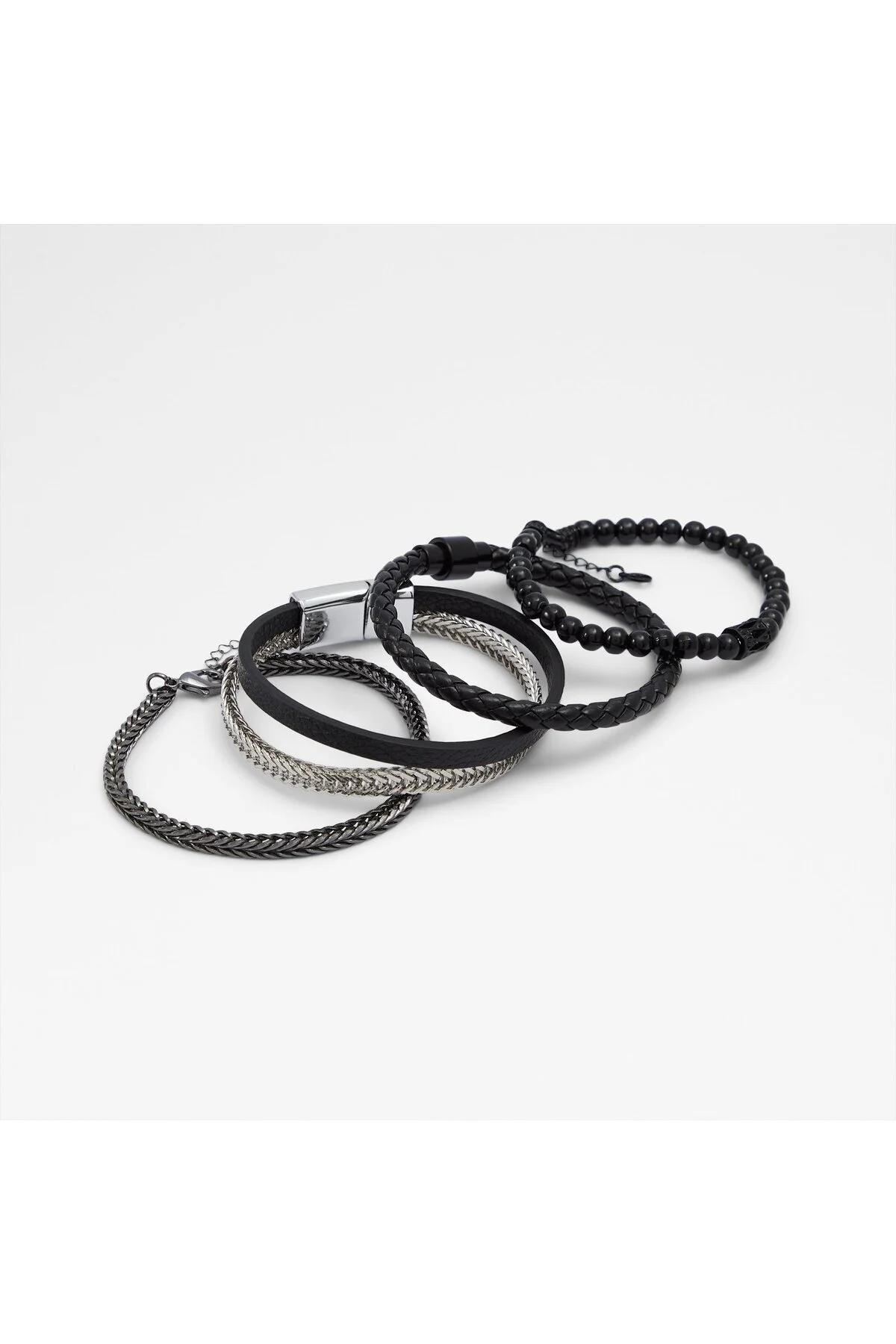 بندک مردانه دستبند چند مرد سیاه و سفید Aldo