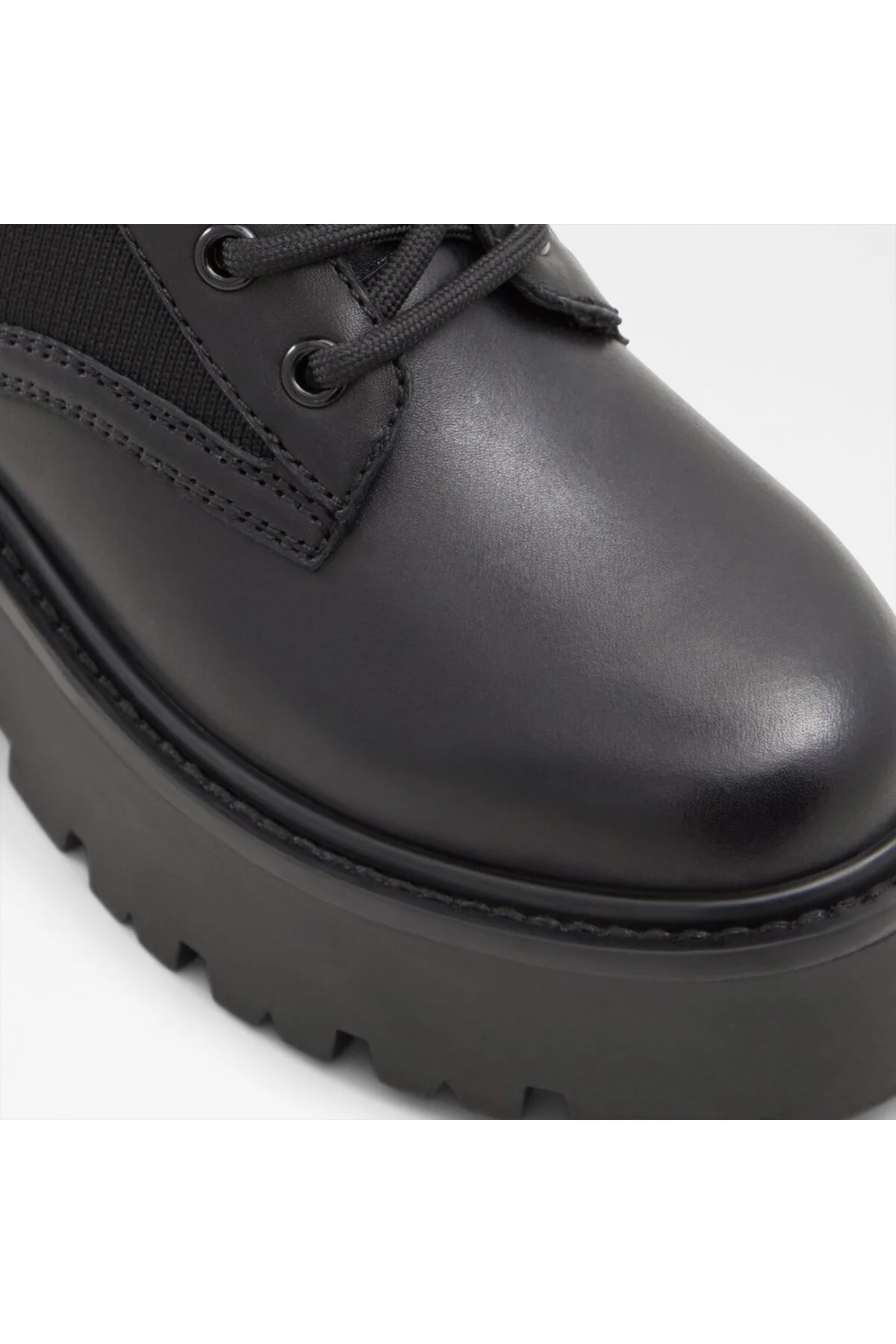 بوت پوتین زنانه پستی سیاه چرمی TALALERYKNIT HAKIKI آلدو Aldo