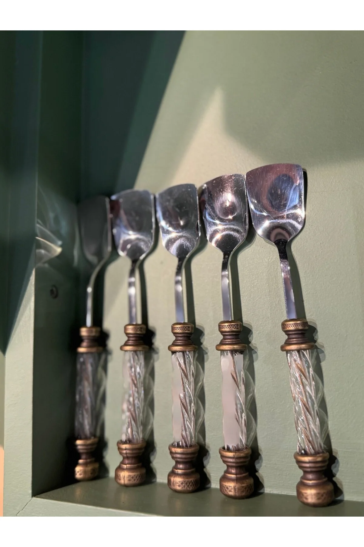 قاشق چنگال و چاقو ESTERHOMEDECOR 6 بستنی قطعه OB hediye