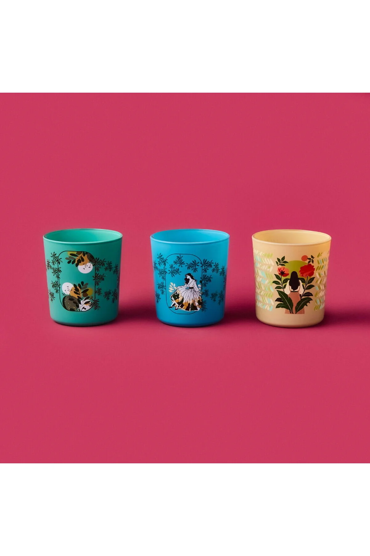 زیرسیگاری SECRET GARDEN 3 CANDLE رنگ 100 گرم Rakle
