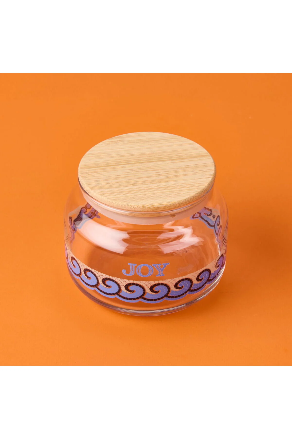 ظرف نگهدارنده درپوش شادی BLUE MOSAIQ با رنگ 430 میلی لیتر Rakle