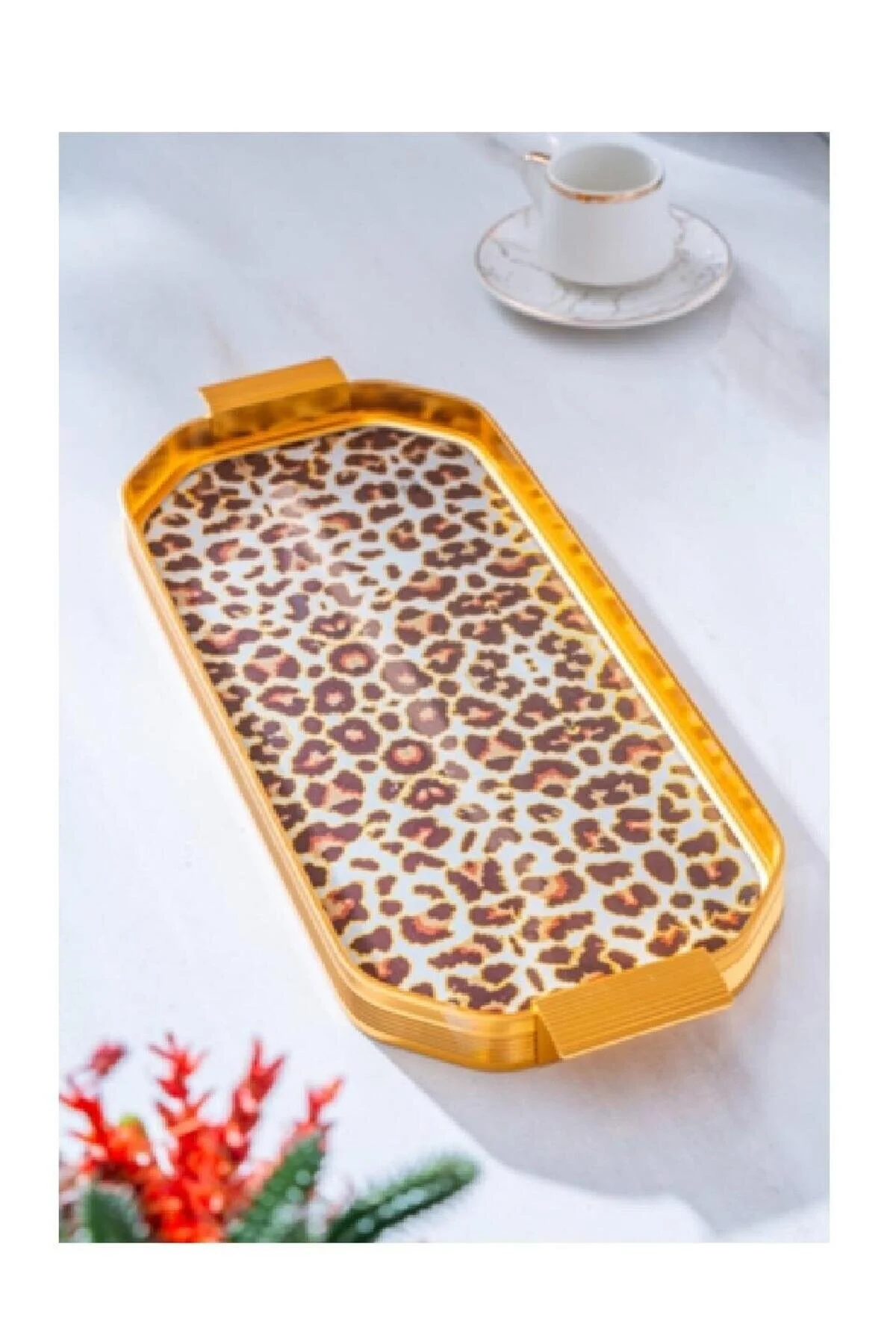 سینی شیشه ای بیضی KOH 07331 PASSIFOLIA آجار ACAR