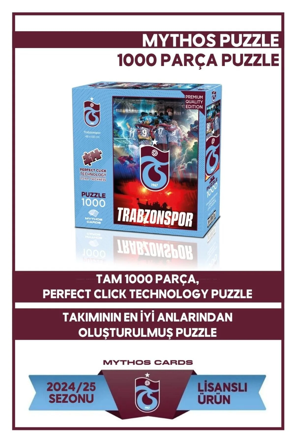 پازل مجموعه 1000 تیکه از ترکیه Trabzonspor